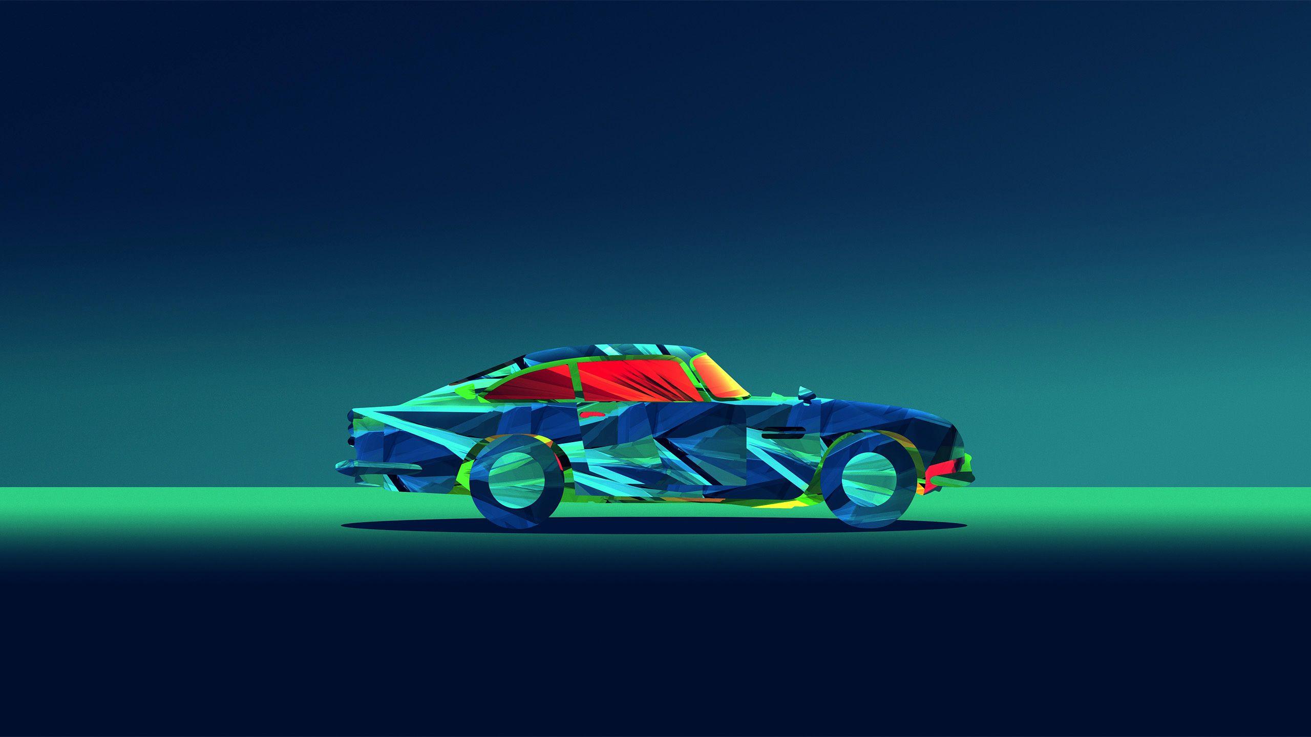 2560x1440 Abstract Car Wallpaper Prestigious Abstract Car Facets Justin Maller