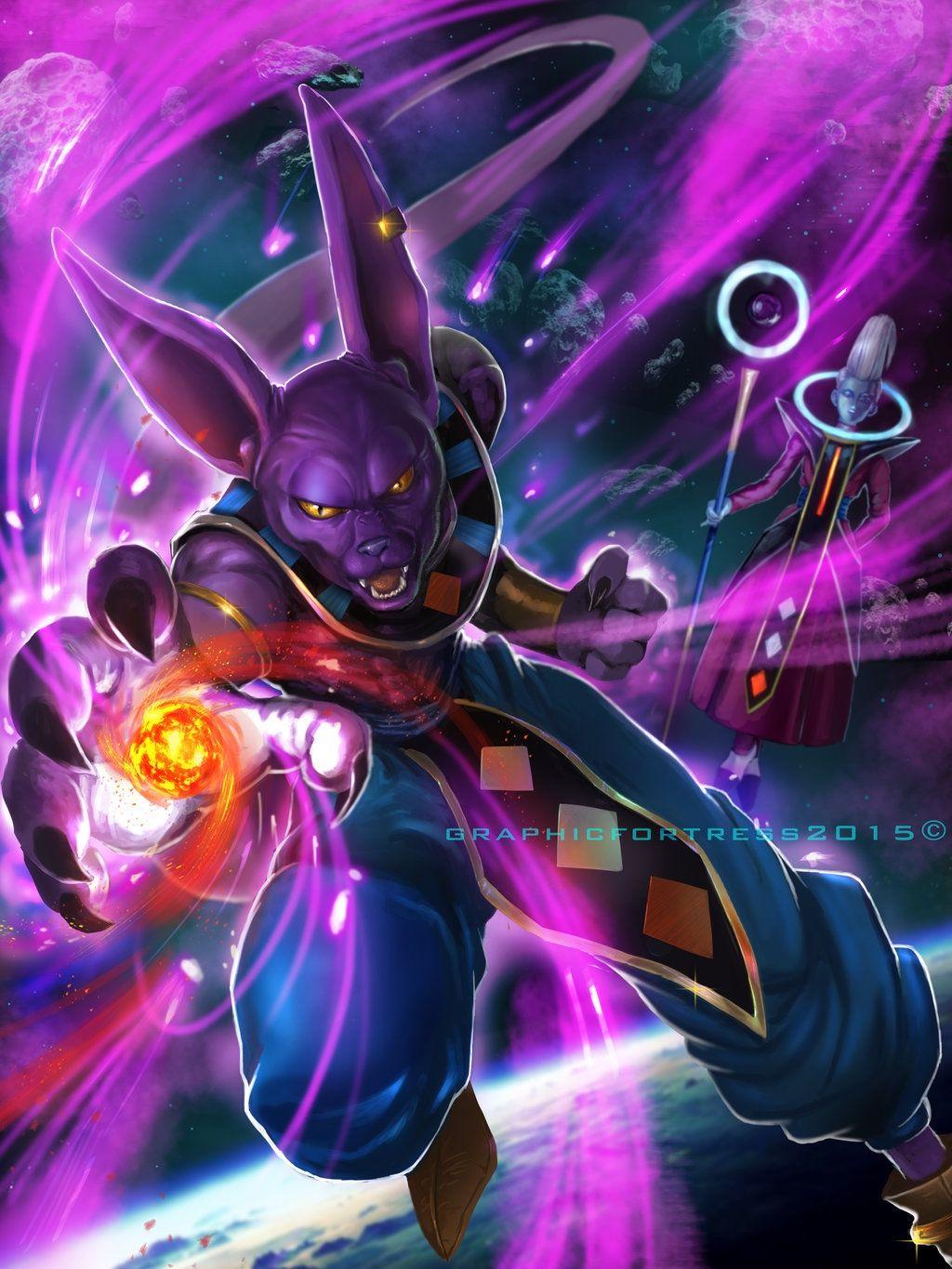 1024x1365 Hình nền sang trọng Dragon Ball Beerus - Hình nền anime