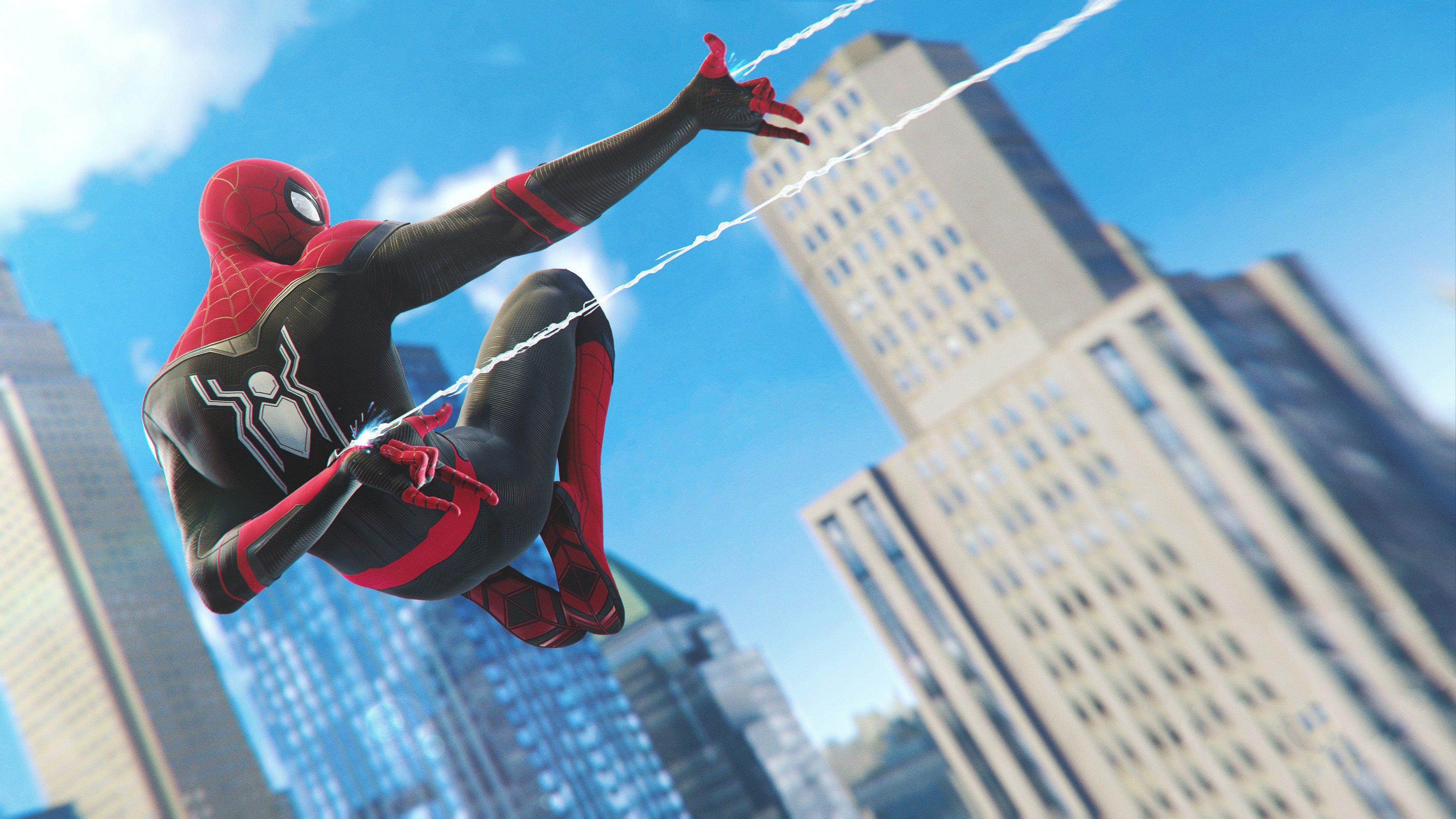 3840x2160 Spider Man Far From Home PS4 HD Wallpaper 4K