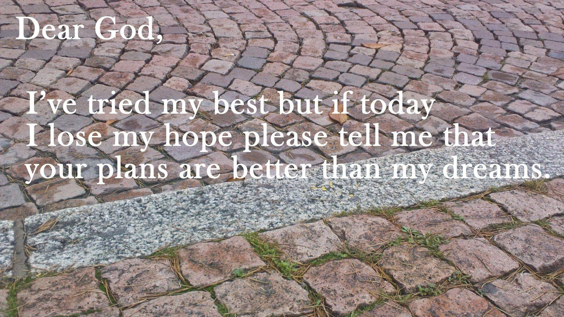 1920x1080 Quote on Pray God Wallpaper