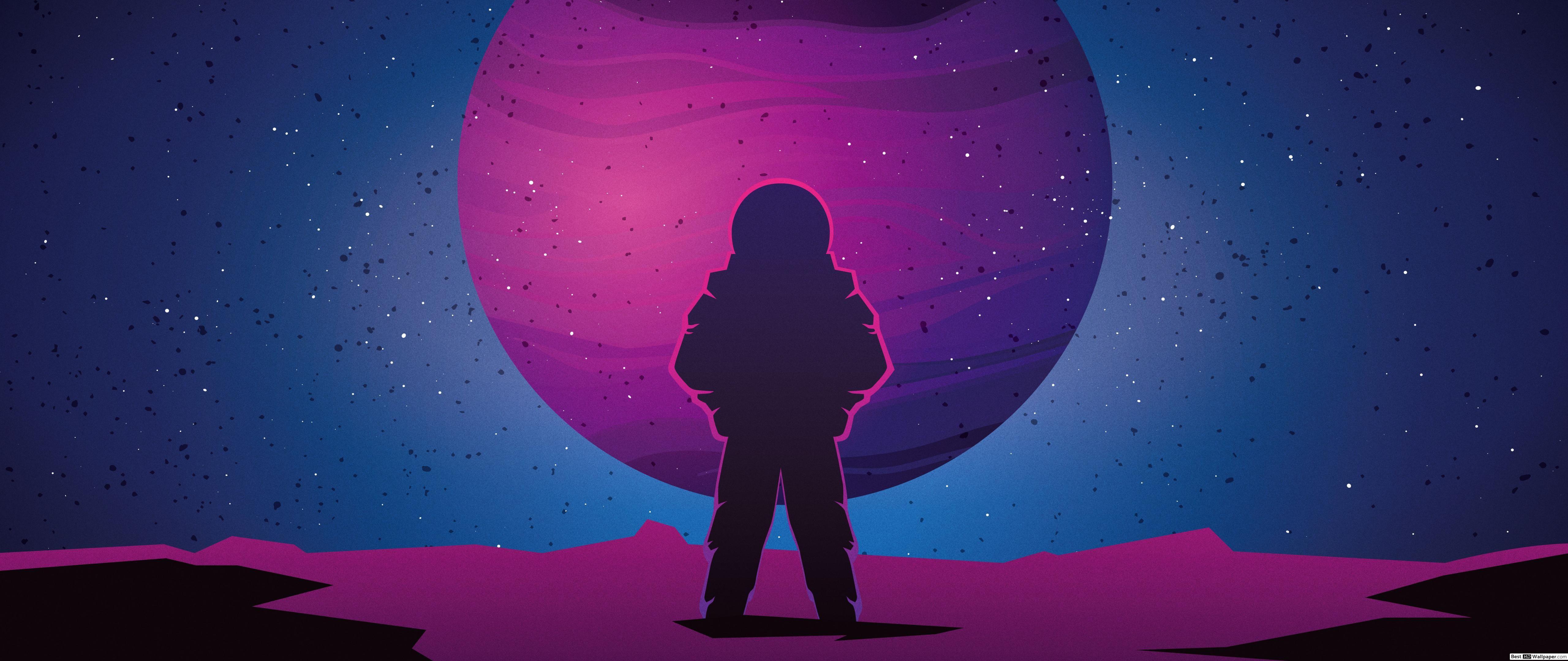 5120x2160 Astro Wallpaper inspired by Antifa Feminism Guy HD wallpaper