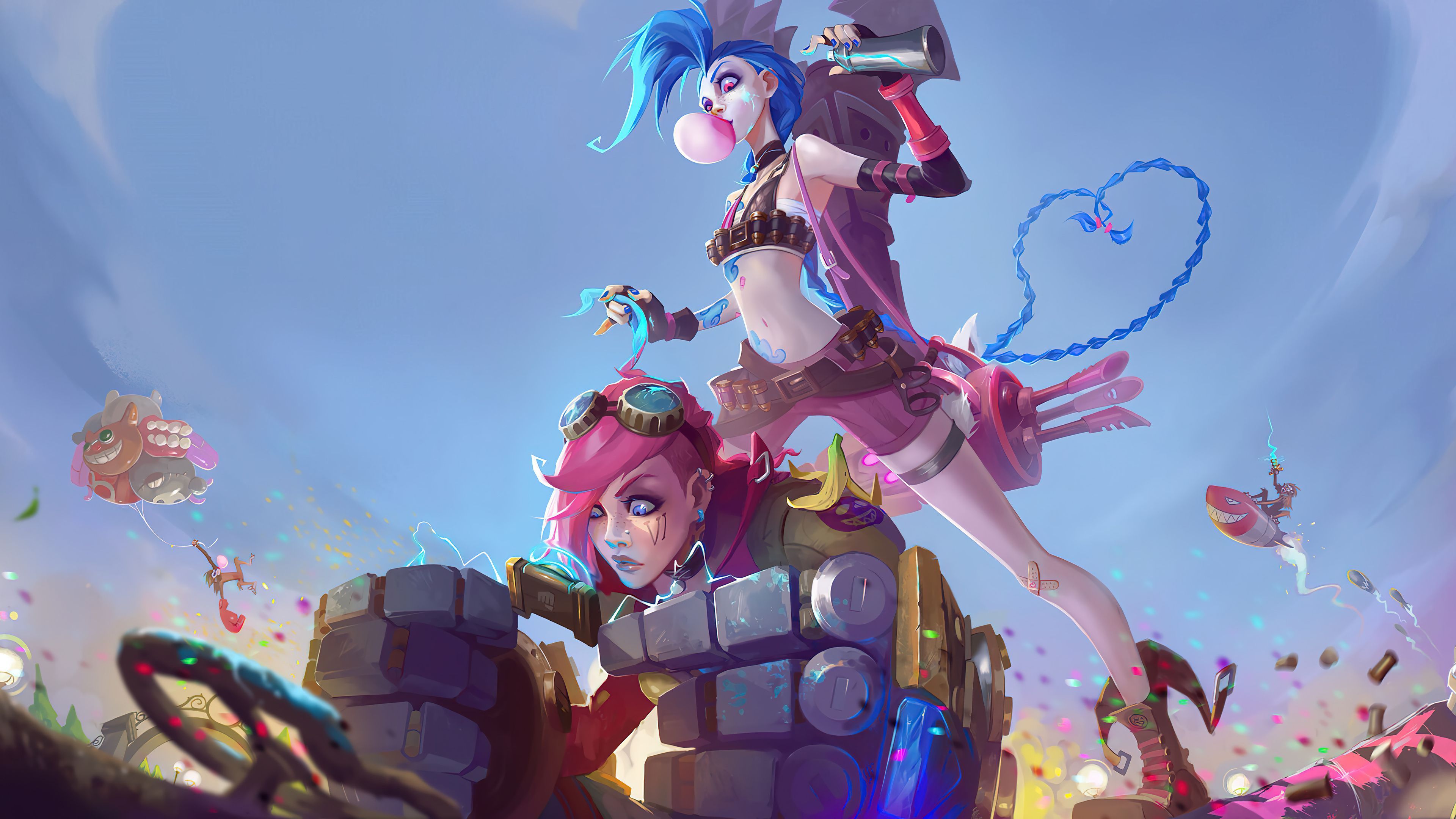 3840x2160 Jinx (LoL) Wallpaper (38 image