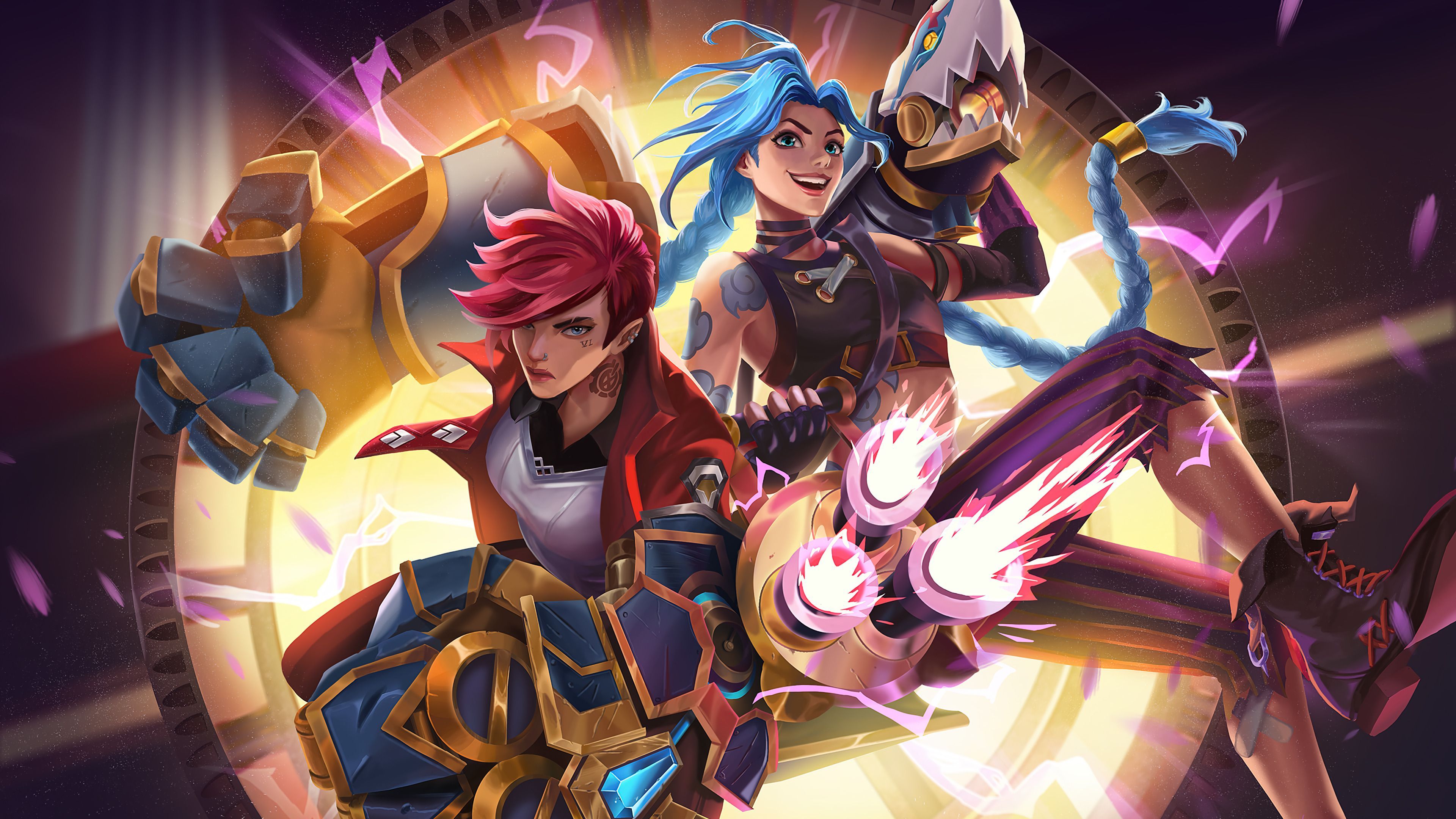 3840x2160 Vi (League Of Legends), Jinx (League