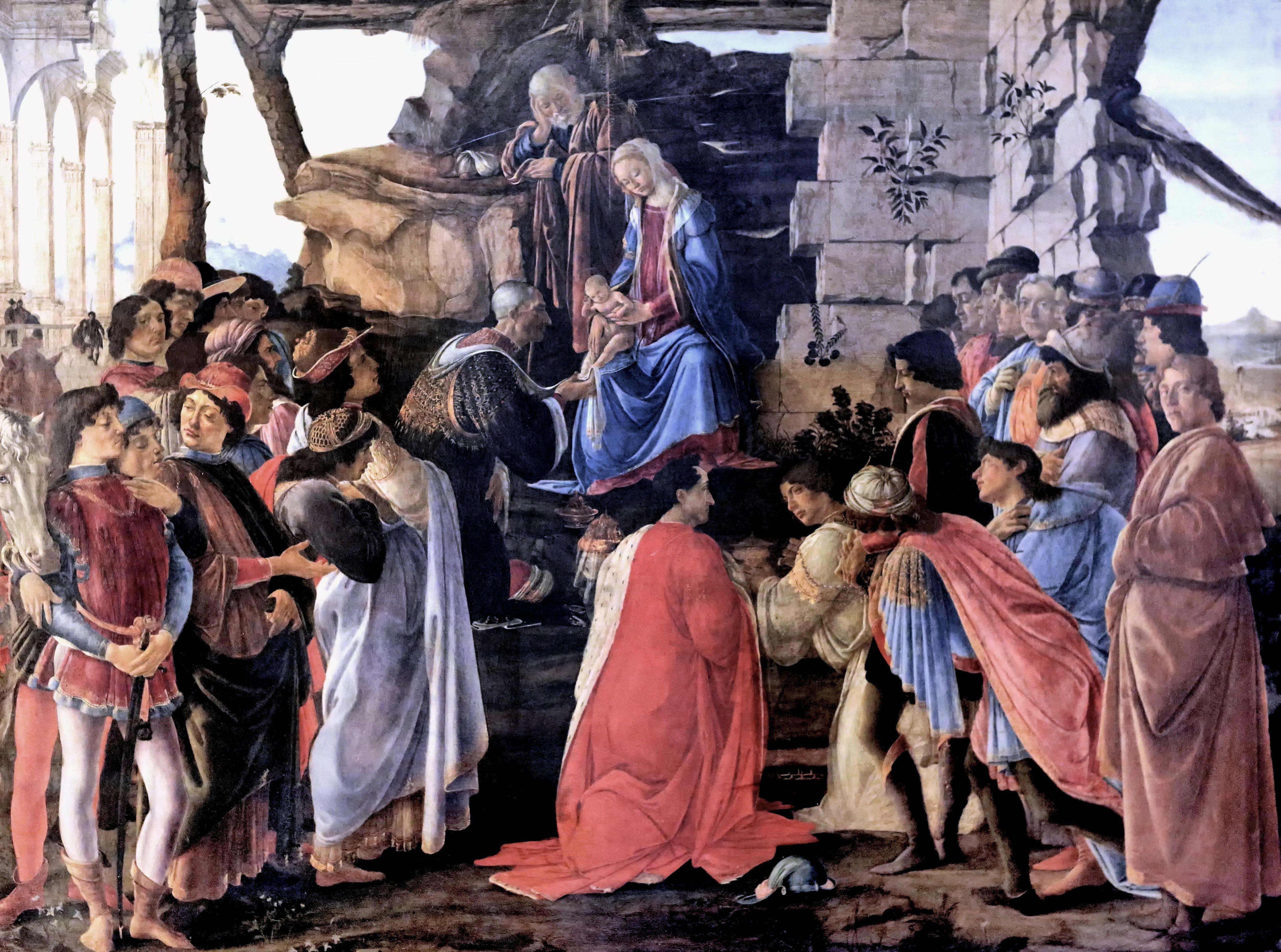 5015x3726 HD wallpaper: picture, mythology, Sandro Botticelli