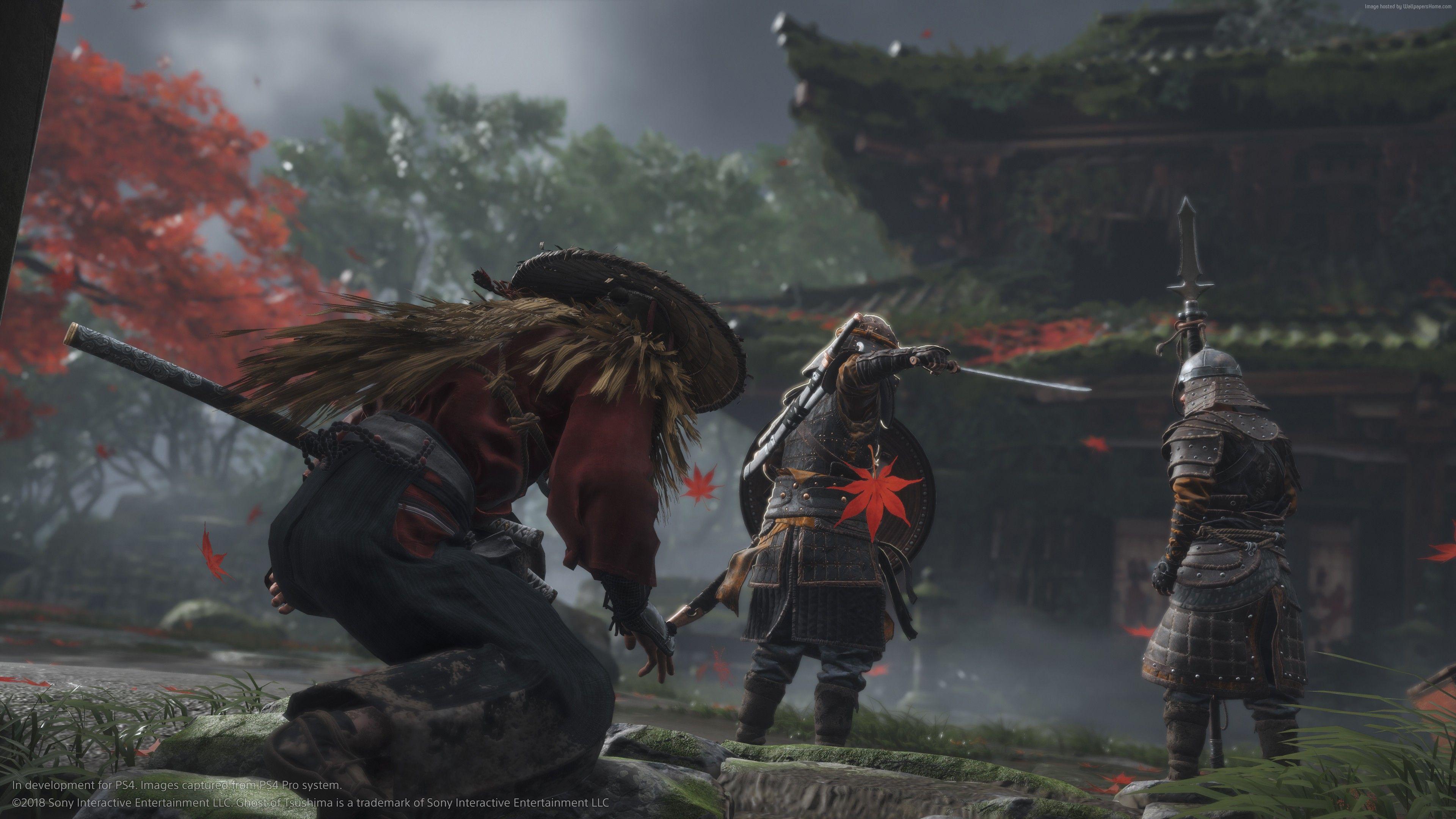 341642 Ghost of Tsushima Video Game Art 4k  Rare Gallery HD Wallpapers