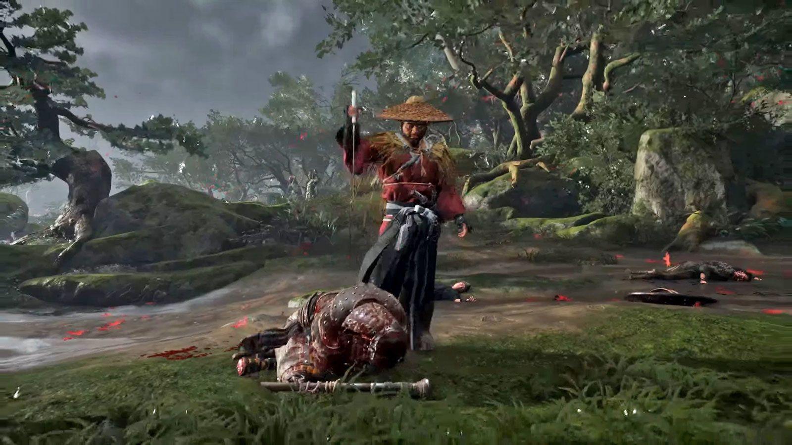 1600x900 Ghost of Tsushima' shows off gorgeous, brutal combat