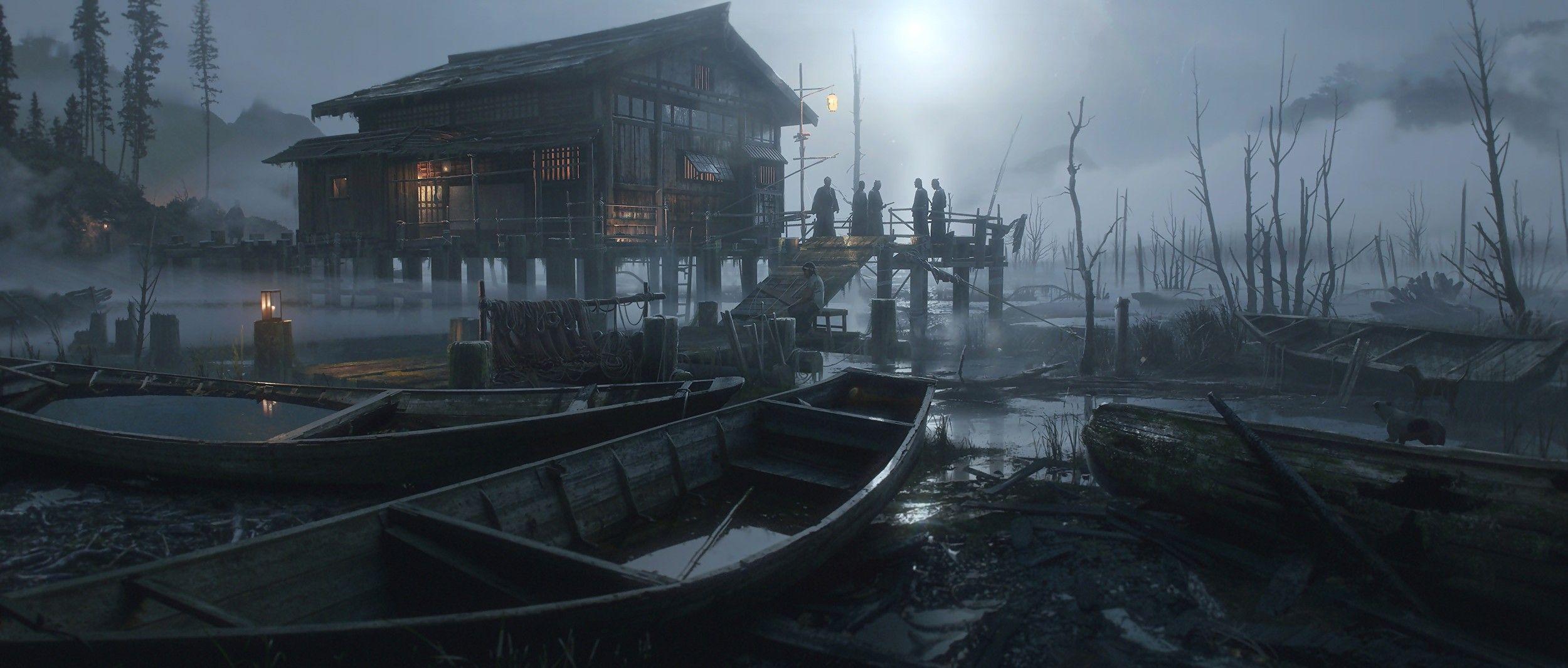 2500x1065 Ghost of Tsushima : les plus belles image du jeu