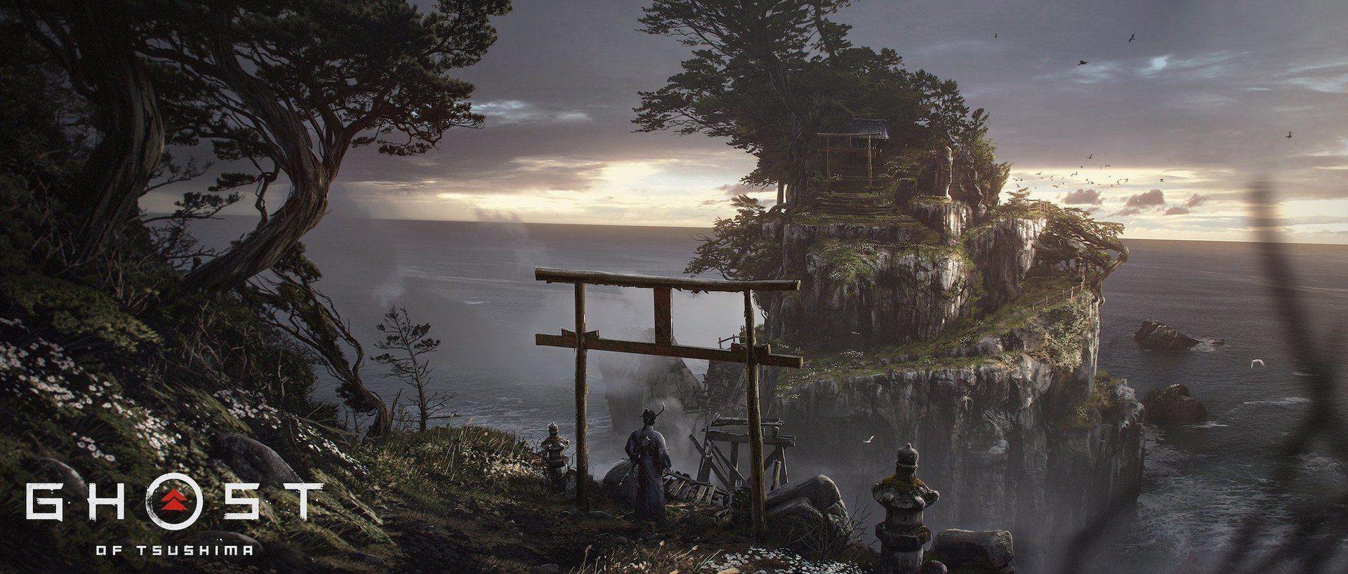 1920x818 Ghost of Tsushima Artwork Arrives Just Before E3 2018