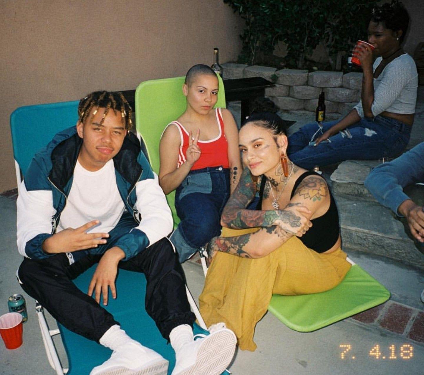 1440x1273 YBN Cordae, Jamie and Kehlani 2018. Kehlani in 2019