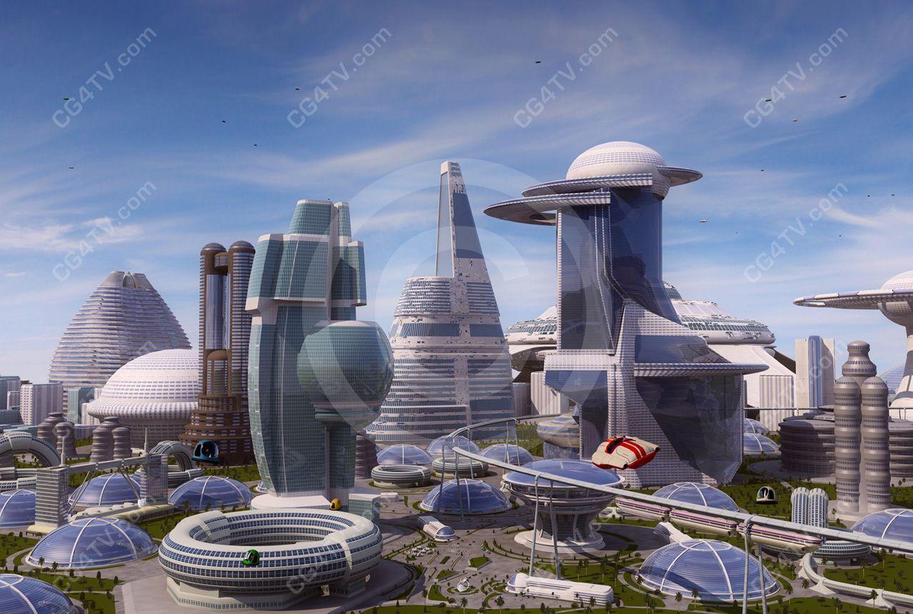 1278x860 Free Future City Design Image