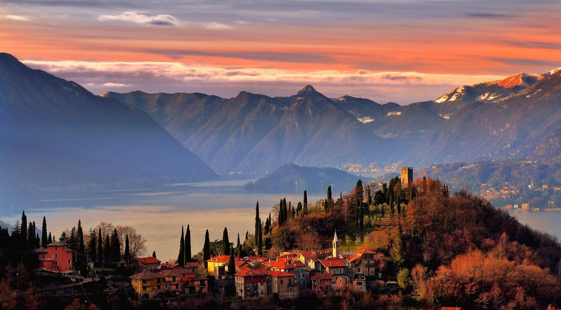 1920x1060 Italy Man Made Varenna HD Wallpaper