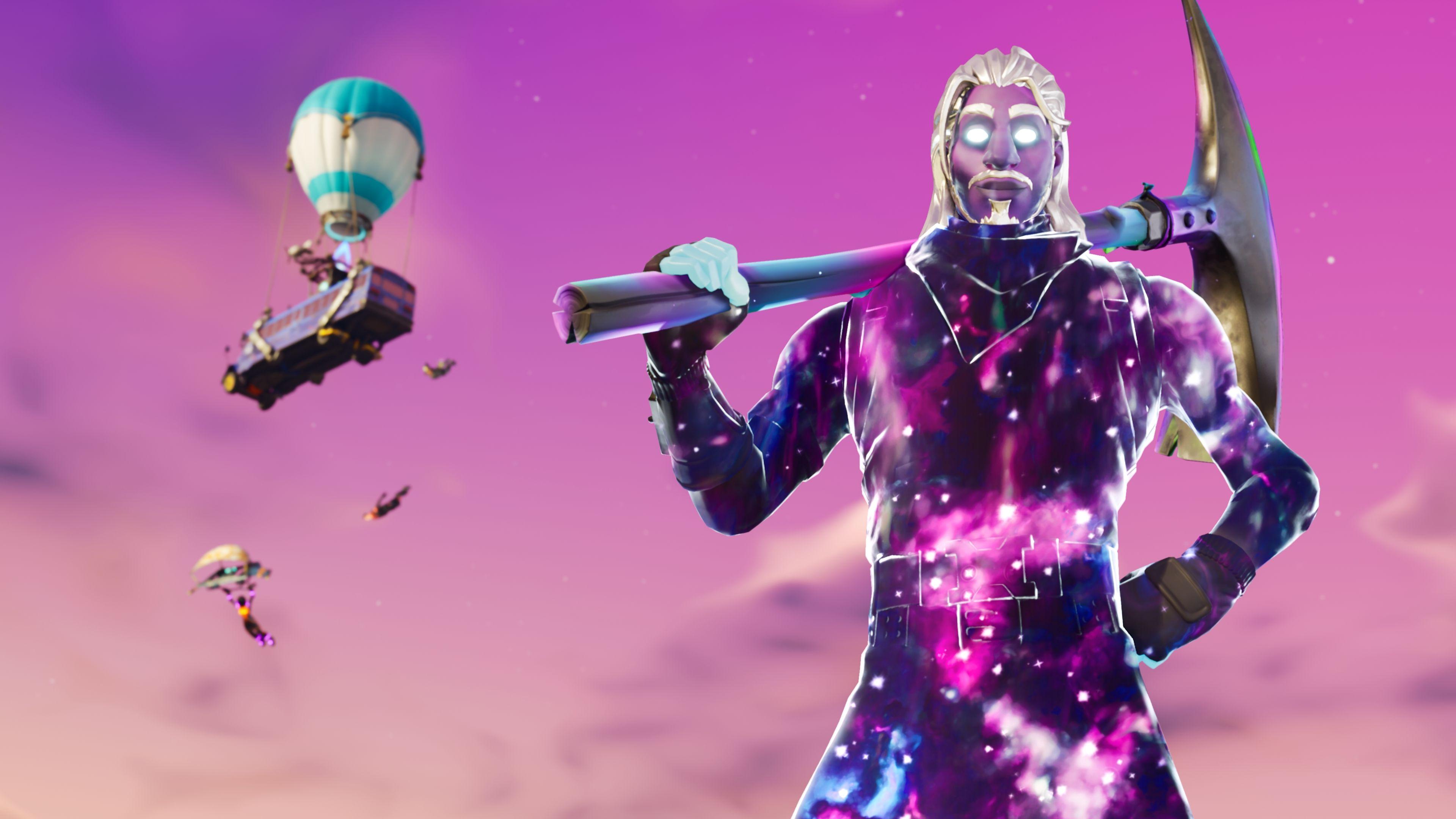 3840x2160 Galaxy Man Fortnite Season 6 4K, Trò chơi HD, Hình nền 4k