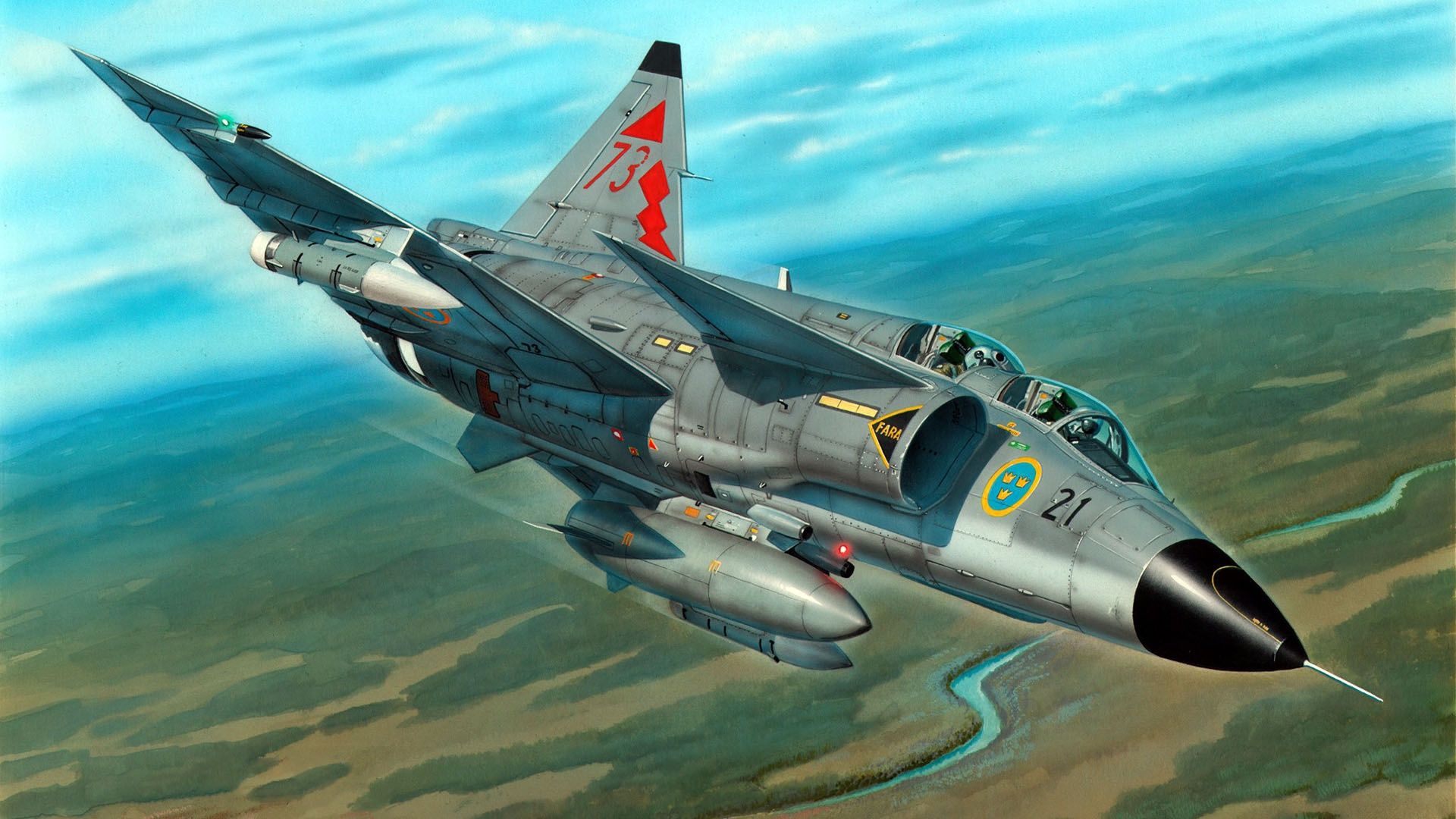 1920x1080 Swedish Multi Role Fighter