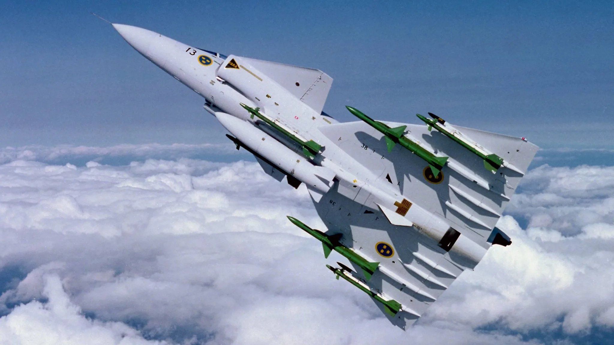 2048x1152 mine! (SAAB 37 Viggen)