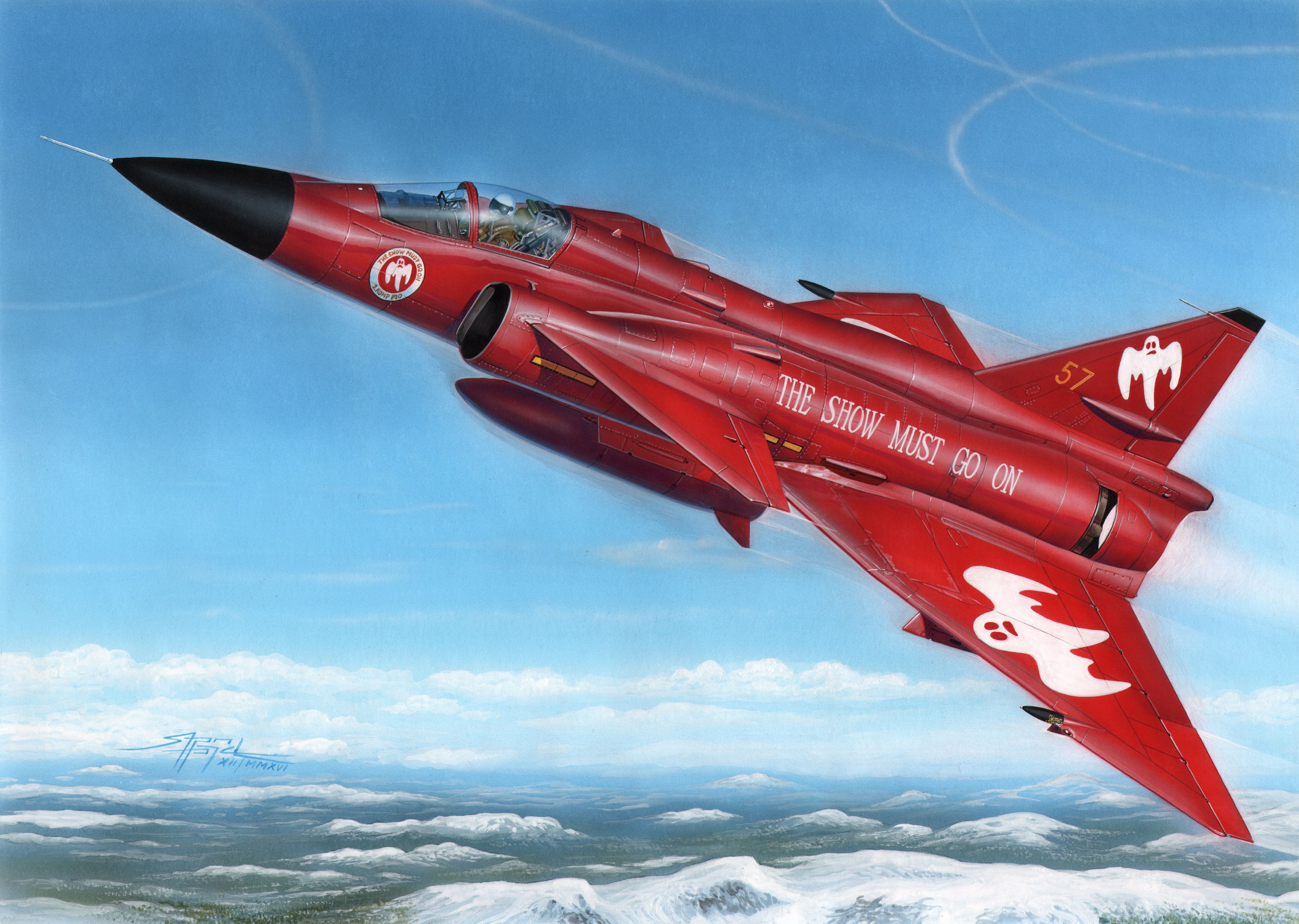 4774x3397 Viggen 4K, Jet Fighter, Aircraft
