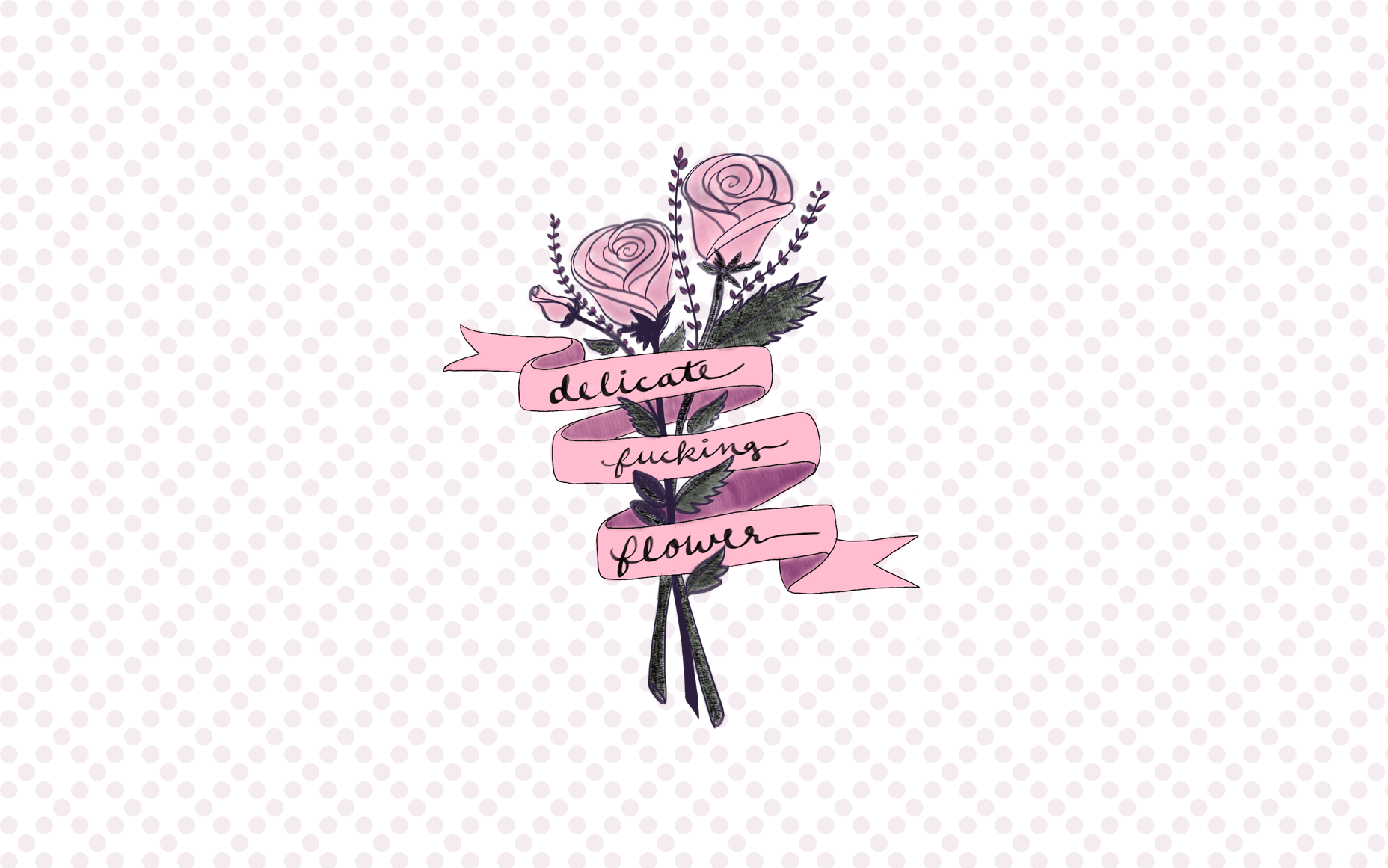 1856x1161 Delicate Love wallpaper