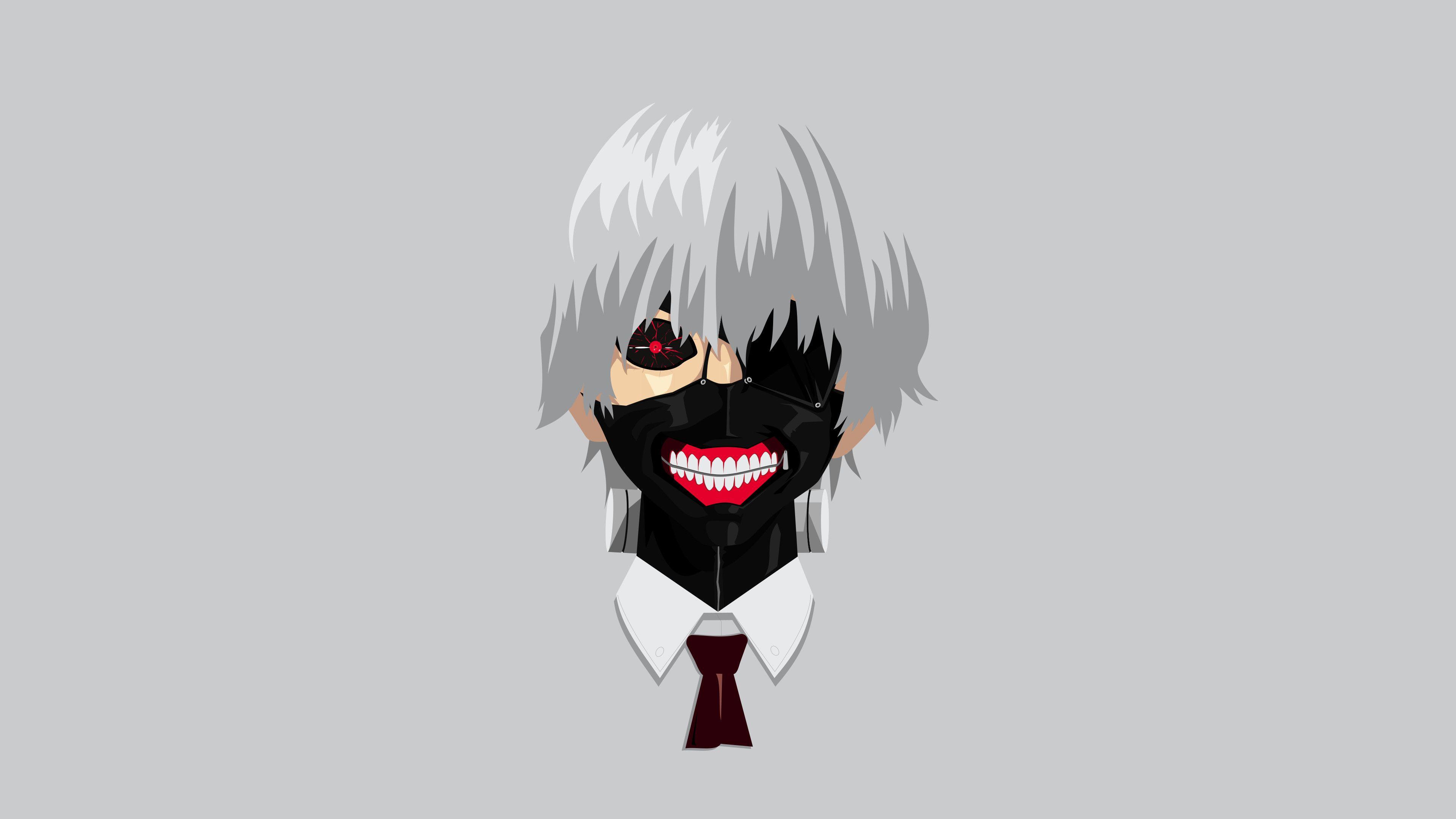 3840x2160 Minimalist Anime