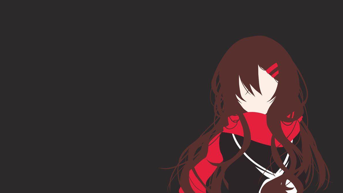 1191x670 Free download Ayano Minimalistic Wallpaper Kagerou Project