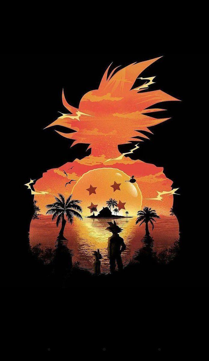 696x1200 Vibrant Wallpaper, Goku, Luffy & Trunks