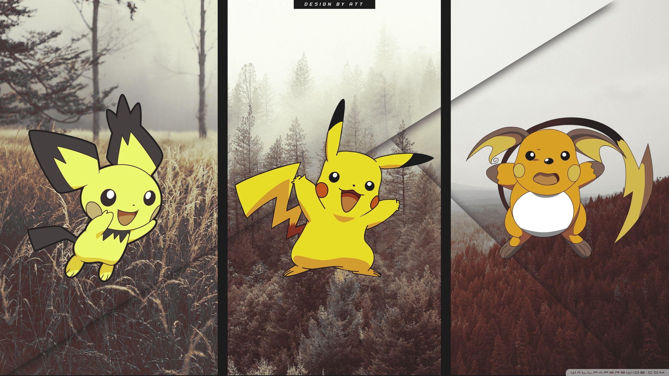 2560x1440 Pokemon Pikachu ❤ 4K HD Desktop Wallpaper for 4K Ultra HD TV