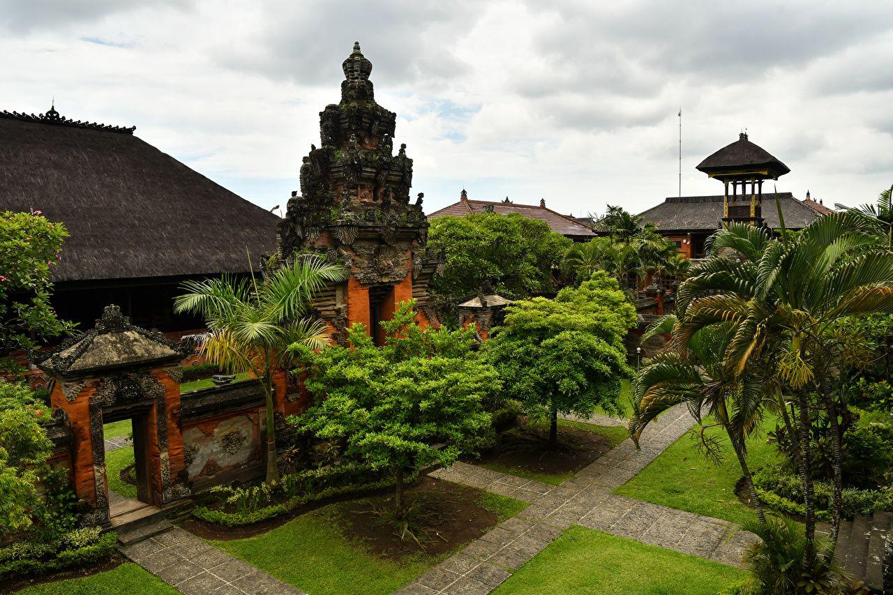 1280x853 Desktop Wallpaper Indonesia Bali Temples Trees Cities Design
