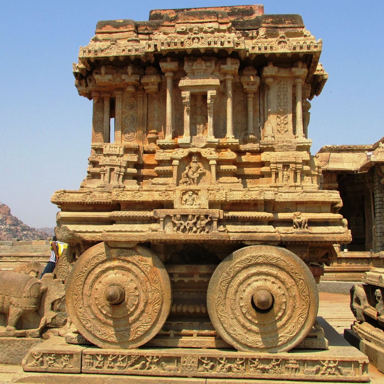 1280x1280 Stone Chariot Hampi & Hampi Image
