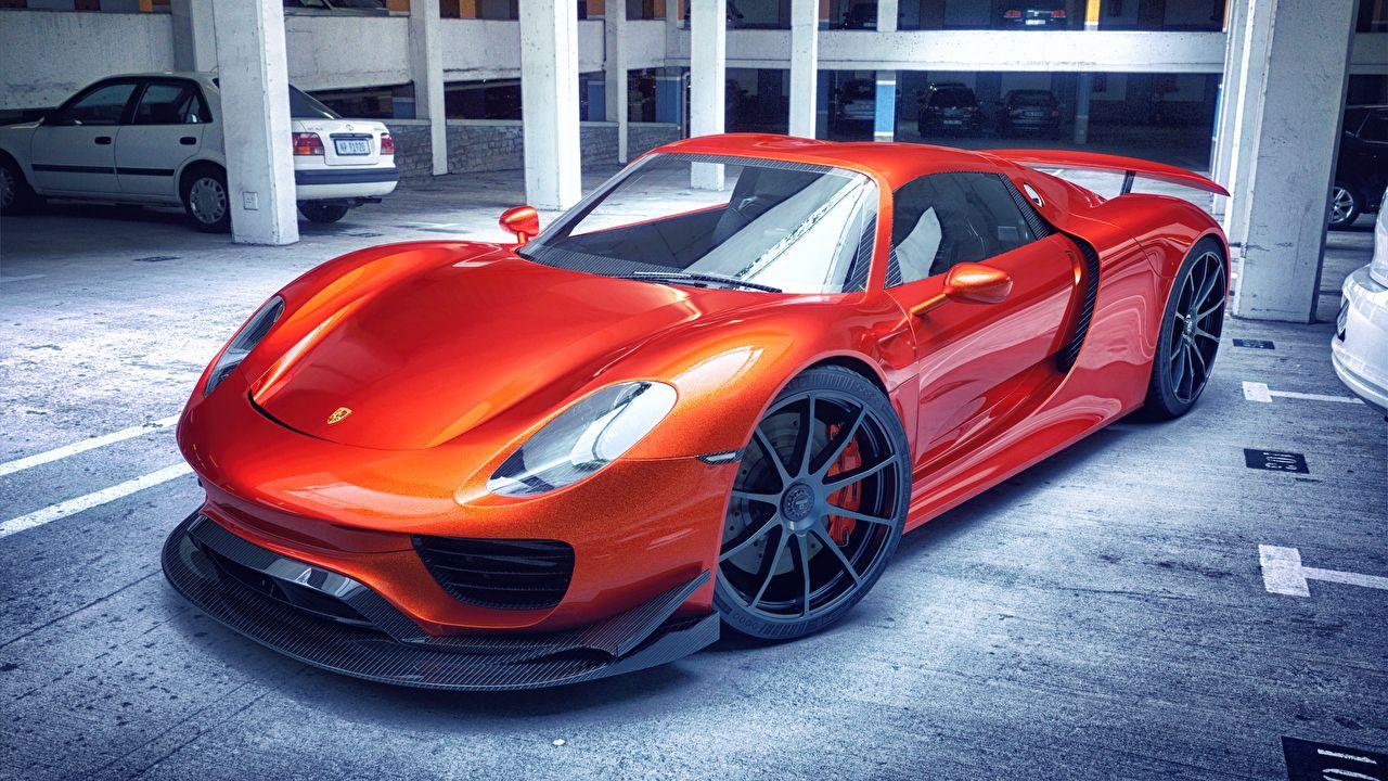 1280x720 4K Wallpaper of Ford GT Concept & Porsche 918 Spyder