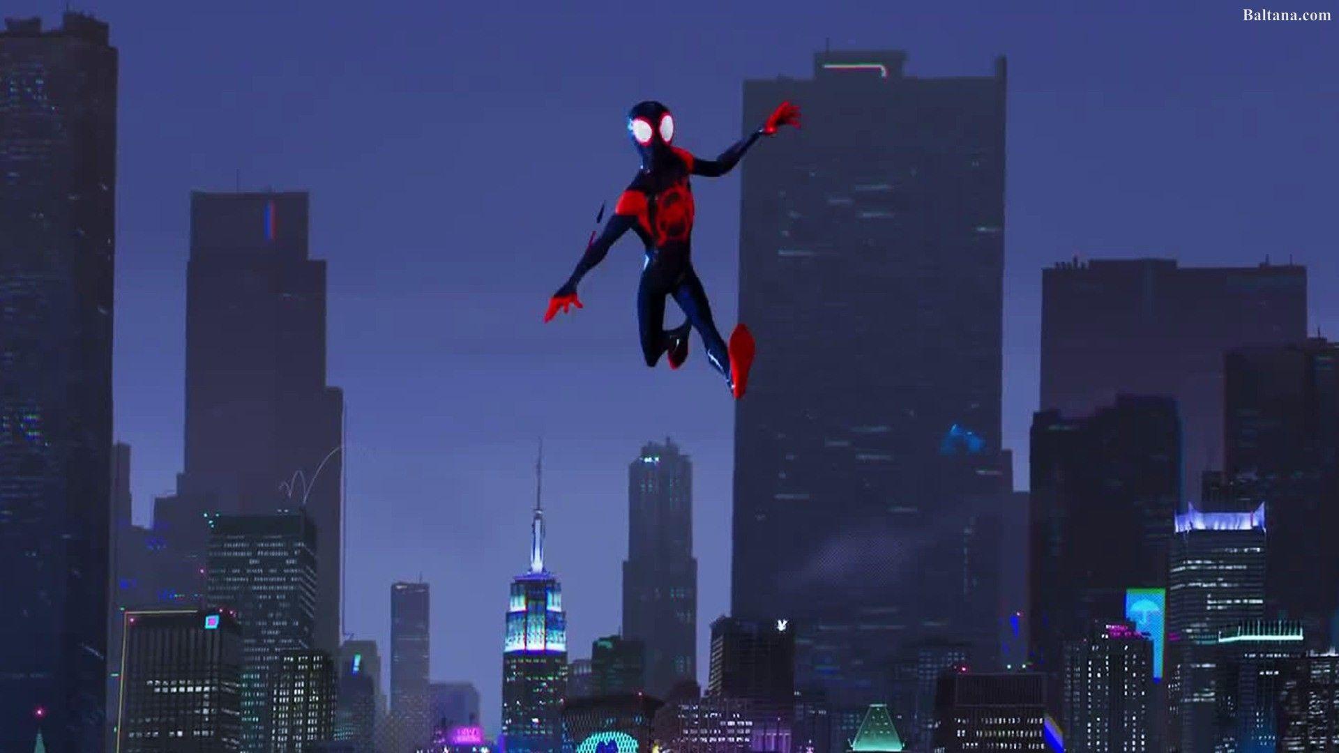 1920x1080 Spider Man Into The Spider Verse hình nền