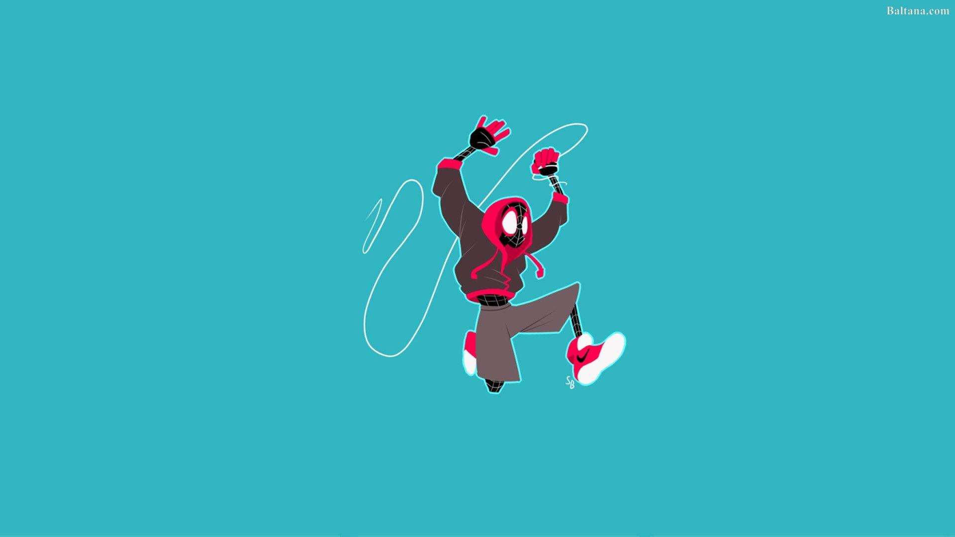 1920x1080 Spiderman Into The Spider Verse Desktop Wallpaper 29944