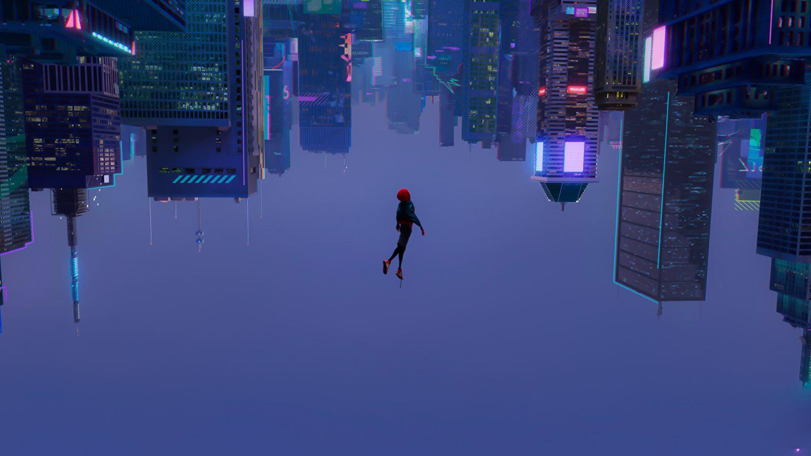 1600x900 Spider Man: Into The Spider Verse Wallpaper 3129x1760