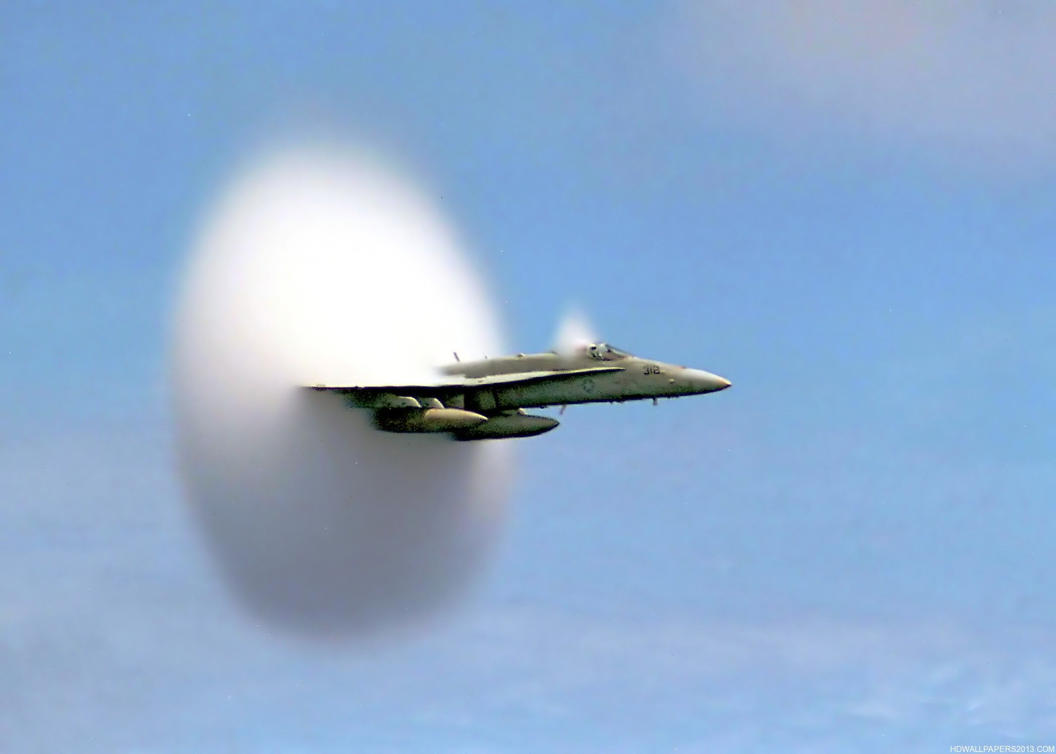 2100x1500 F 15 Breaking The Sound Barrier. High