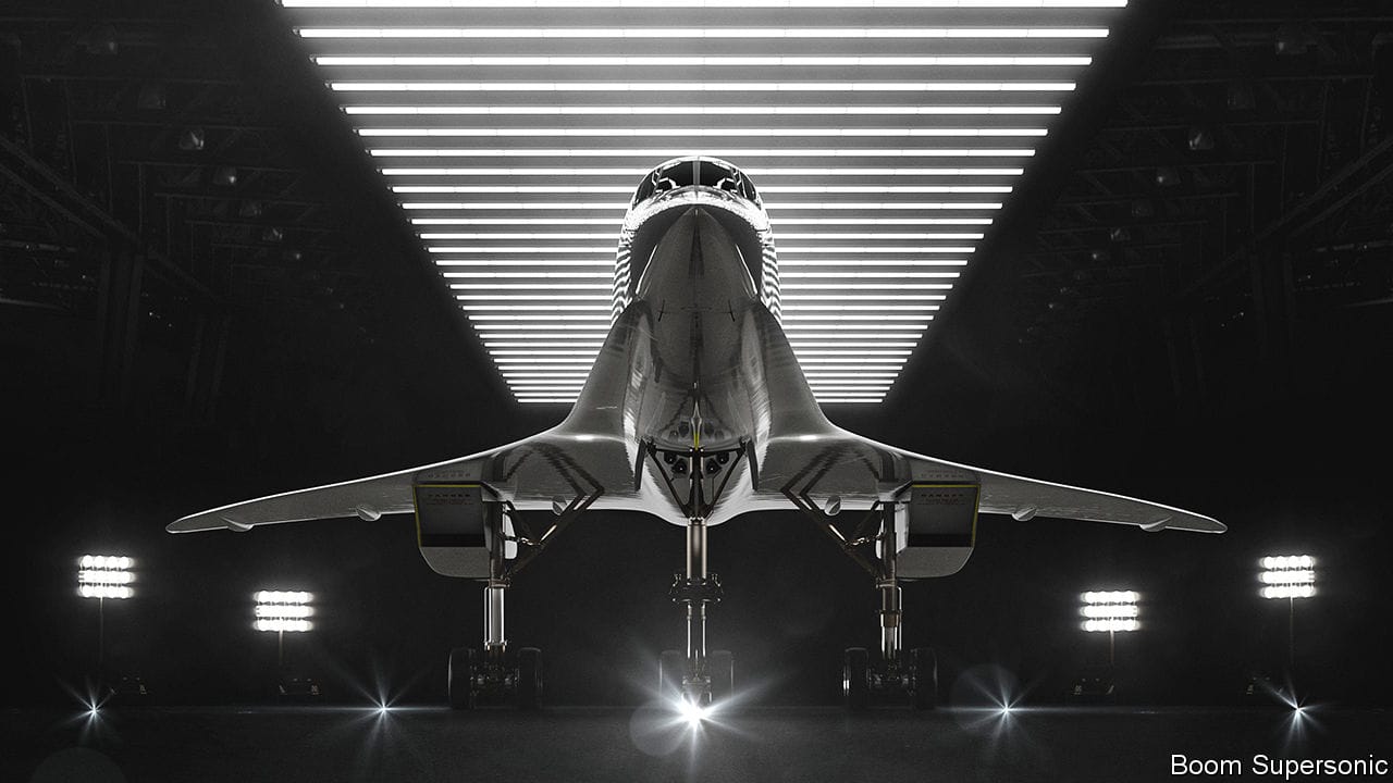 1280x720 commercial jets break the sound barrier