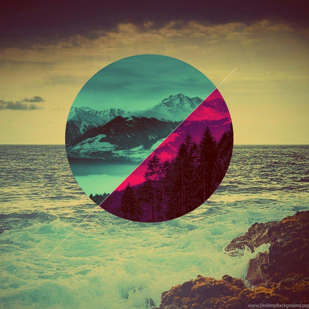 1024x1024 Hipster Abstract Minimalist Art iPad 4 & Air Wallpaper Desktop