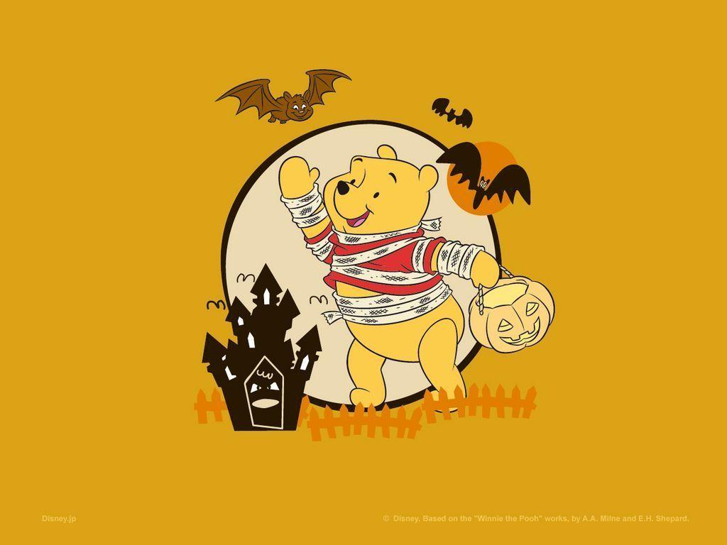 1024x768 Disney Halloween Background