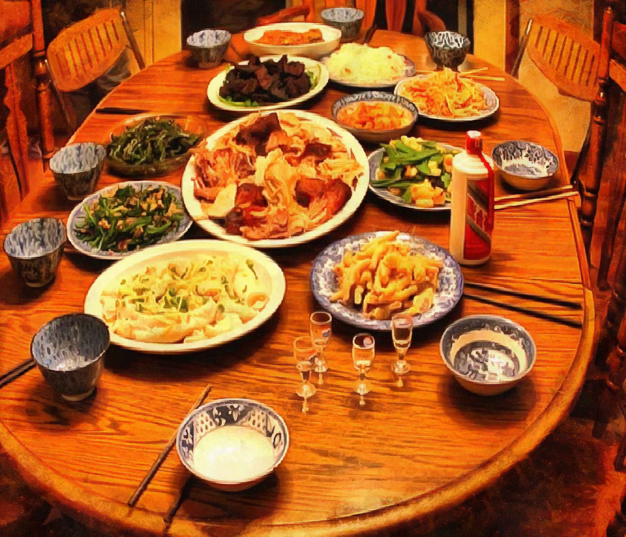 2134x1830 thanksgiving day table
