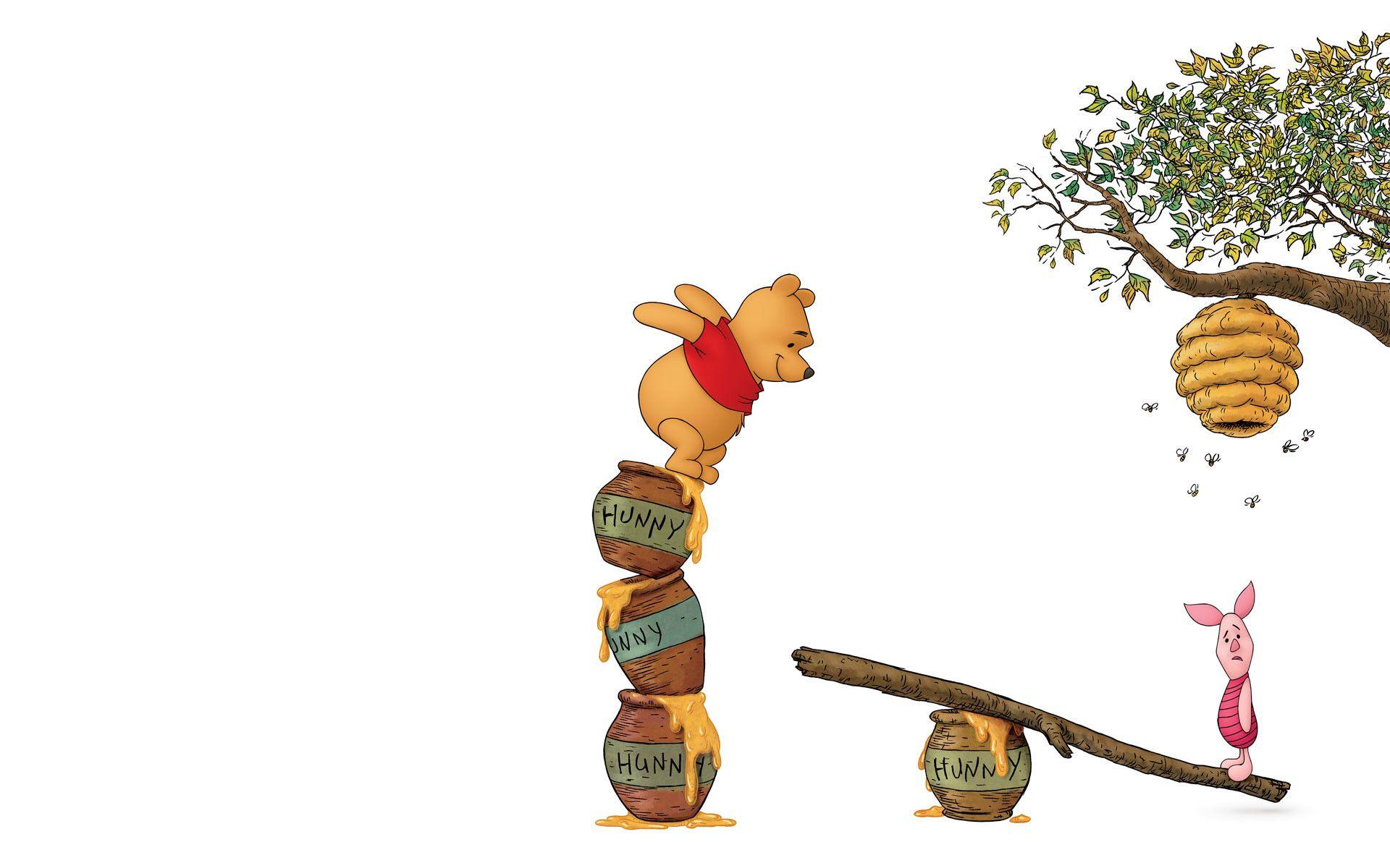 1920x1200 Pooh Bear Desktop Wallpaper