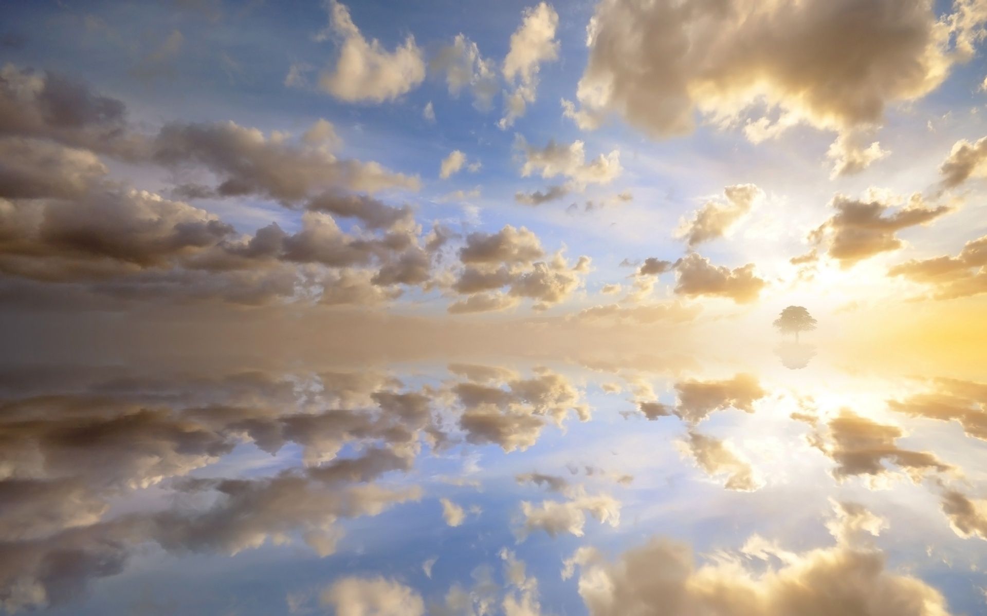 1920x1200 Heaven Clouds Wallpaper
