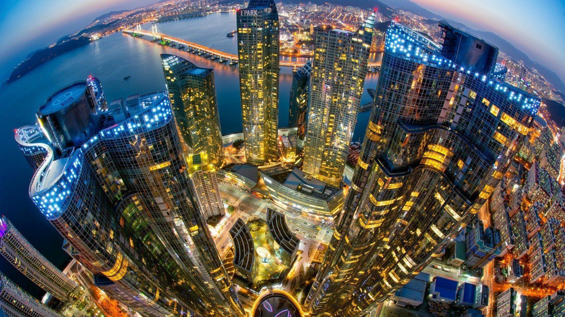 1920x1080 Skyscrapers Busan South Korea 16377 HD wallpaper