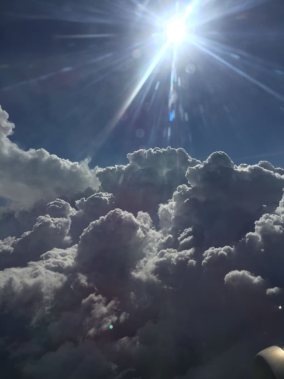 910x1213 clouds, sky, sunset, twilight, dramatic
