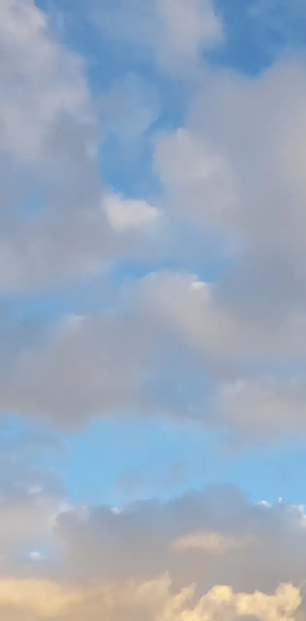 630x1280 Heavenly clouds wallpaper