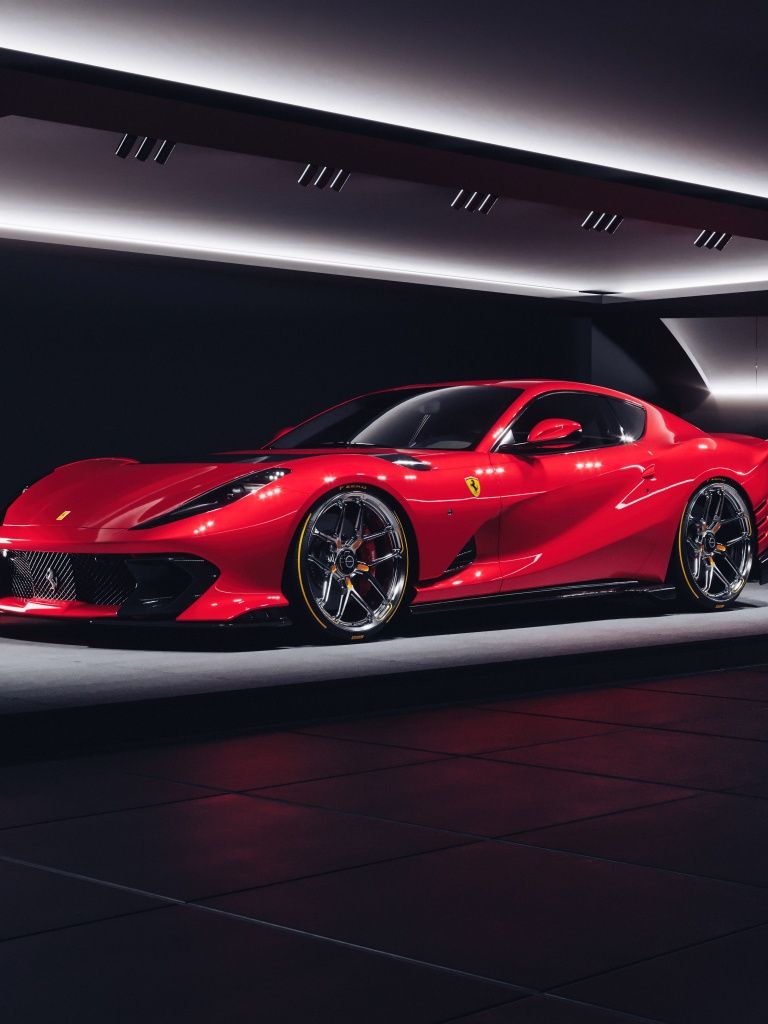768x1024 Ferrari 812 Competizione Wallpaper 4K