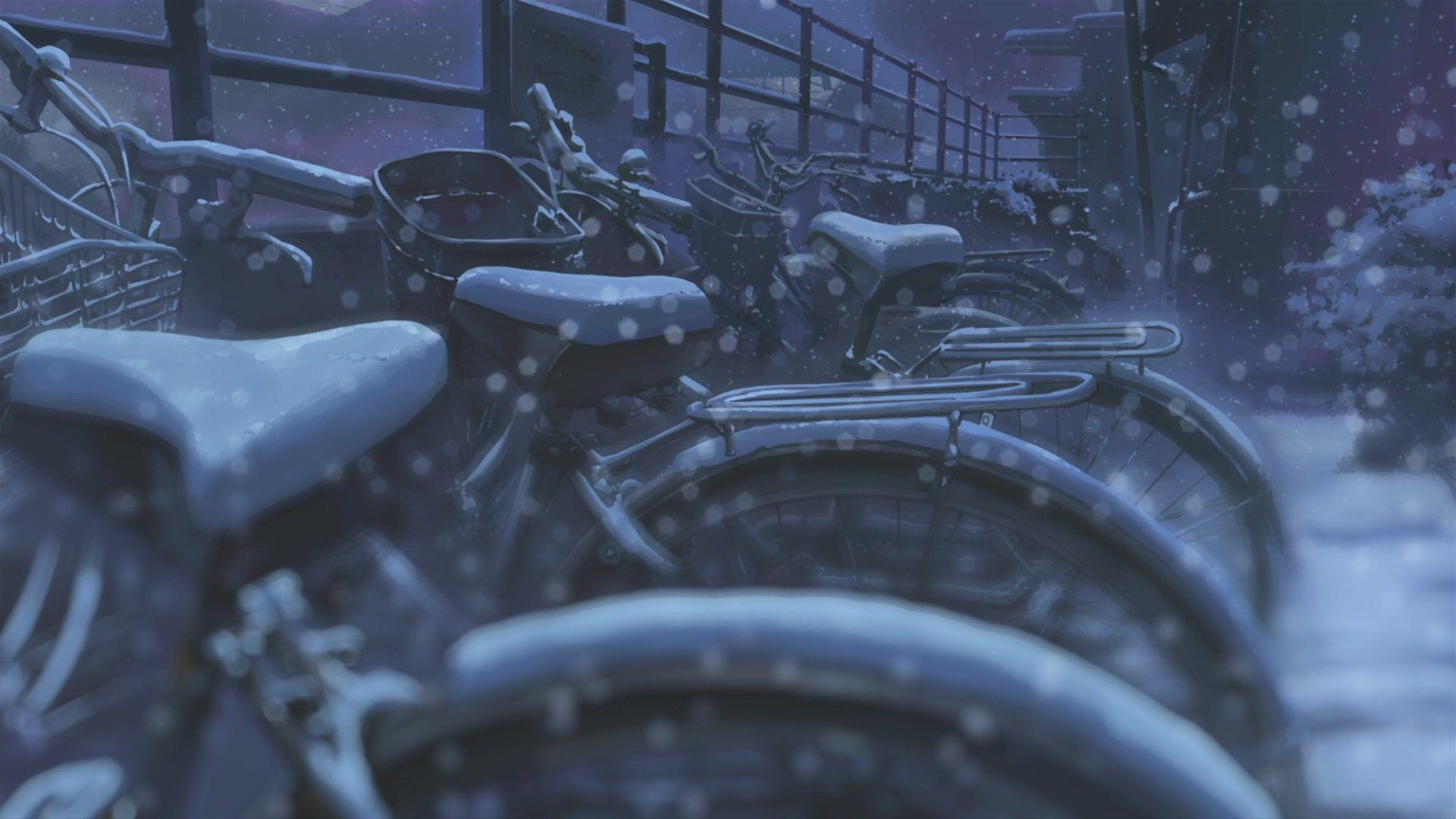 1920x1080 Centimeters Per Second Shinkai Wallpaper
