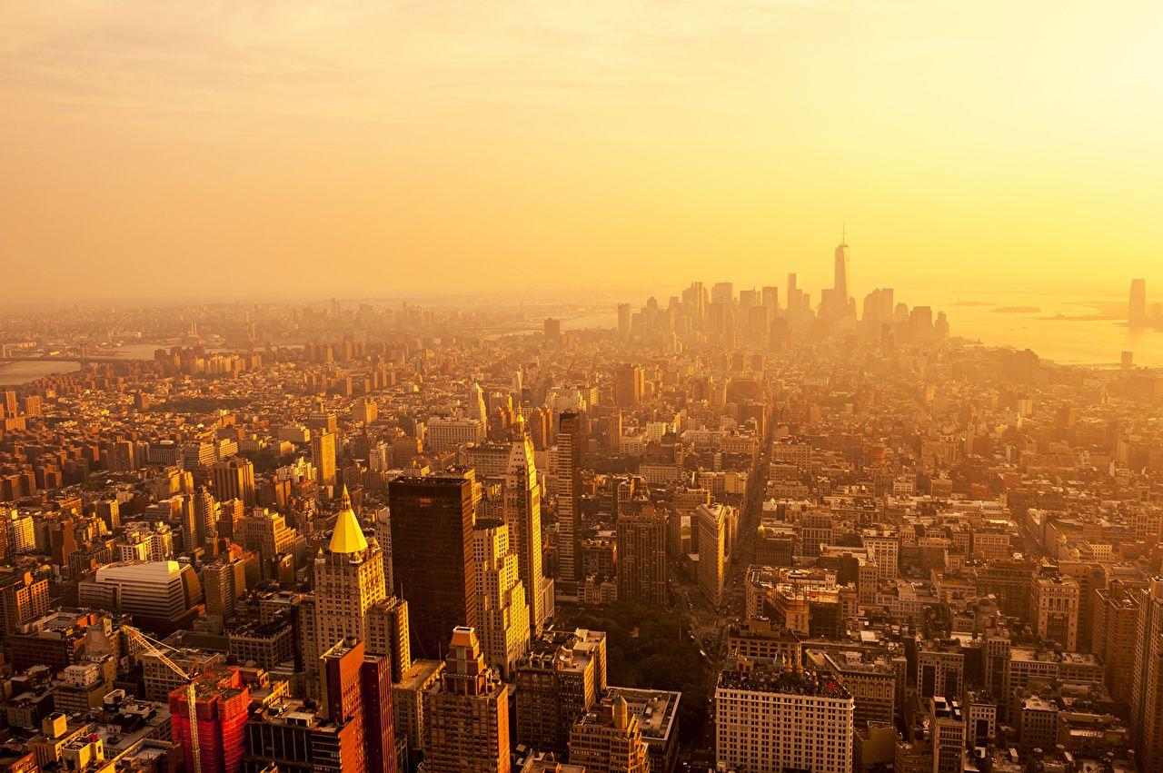 1280x851 Desktop Wallpaper Manhattan New York City USA megalopolis
