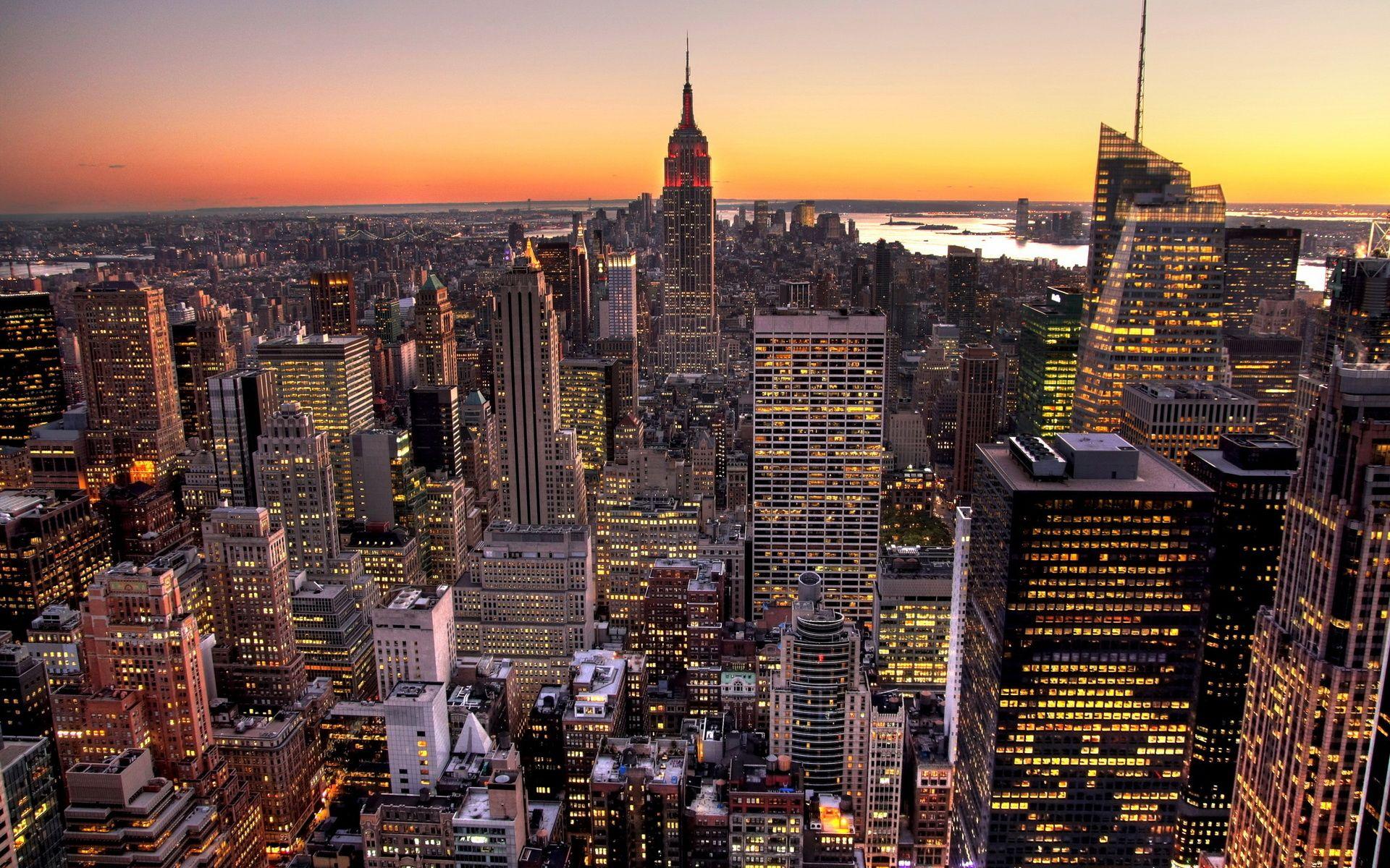 New York Sunrise Wallpapers Top Free New York Sunrise Backgrounds 
