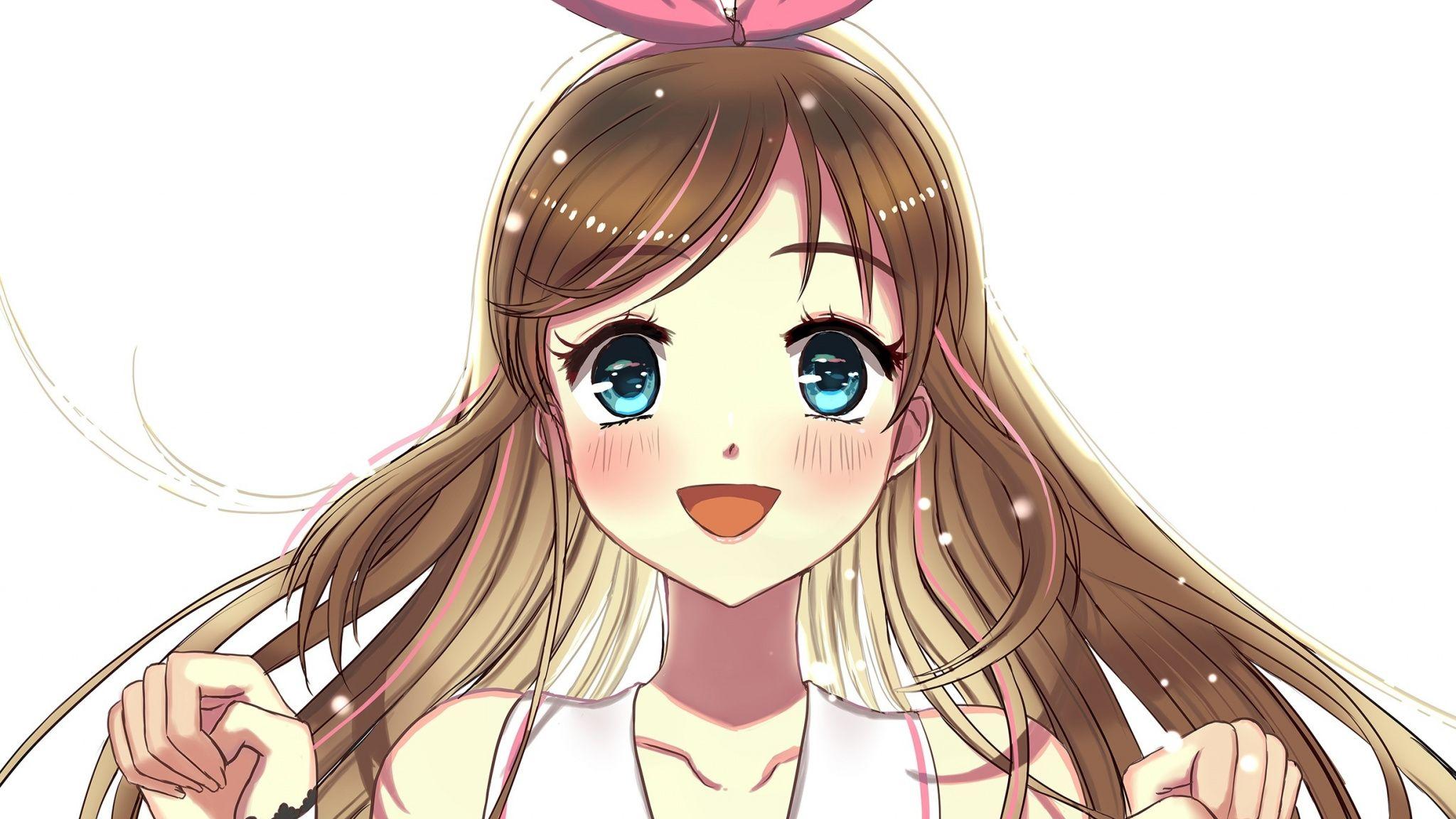 2048x1152 Download 2048x1152 wallpaper cute, kizuna ai, anime girl