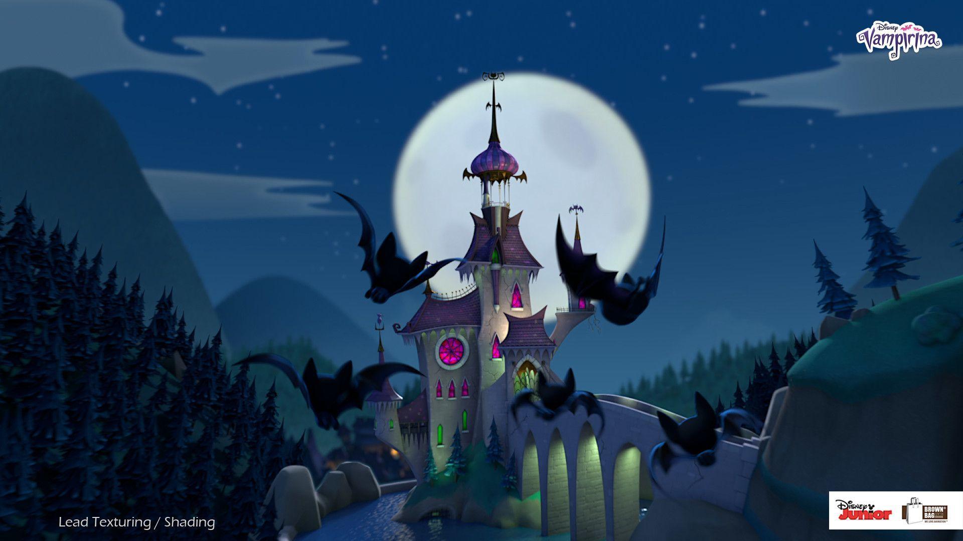 1920x1080 Vampirina Wallpaper