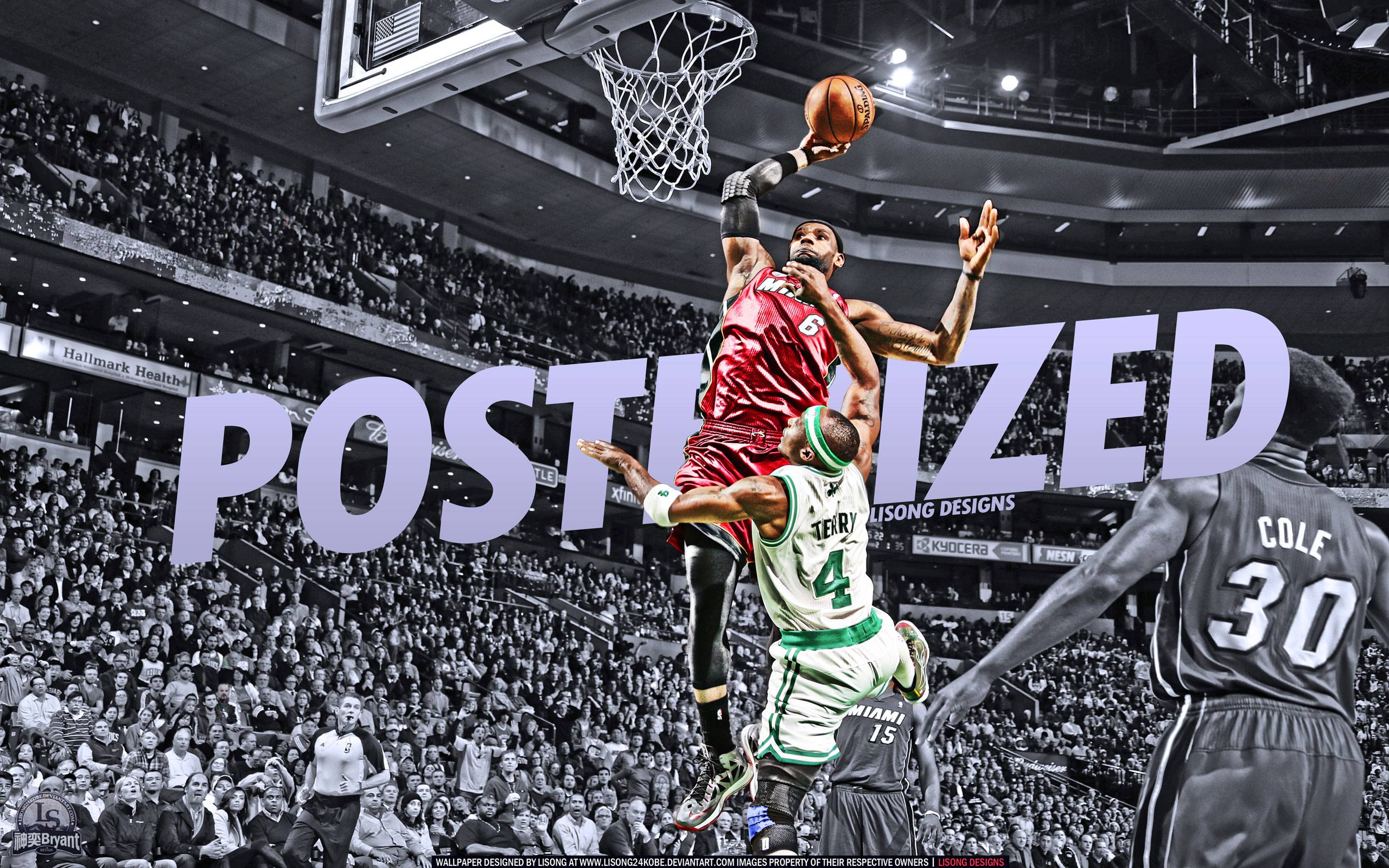 LeBron James Dunk wallpaper by zollitima - Download on ZEDGE™