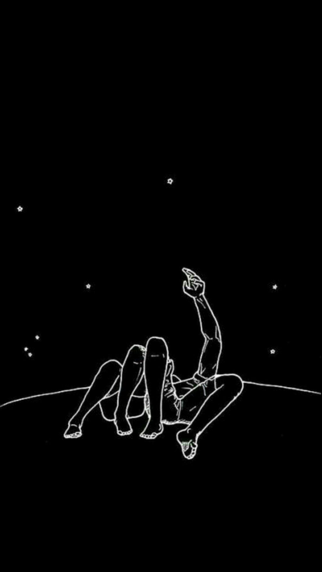 1107x1965 Popular Aesthetic Tumblr Wallpaper Black