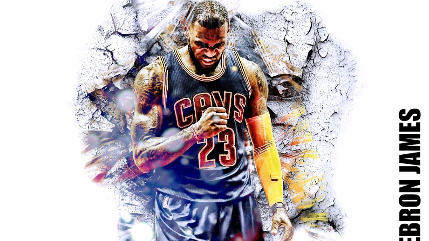 1366x768 Lebron James Wallpaper Background