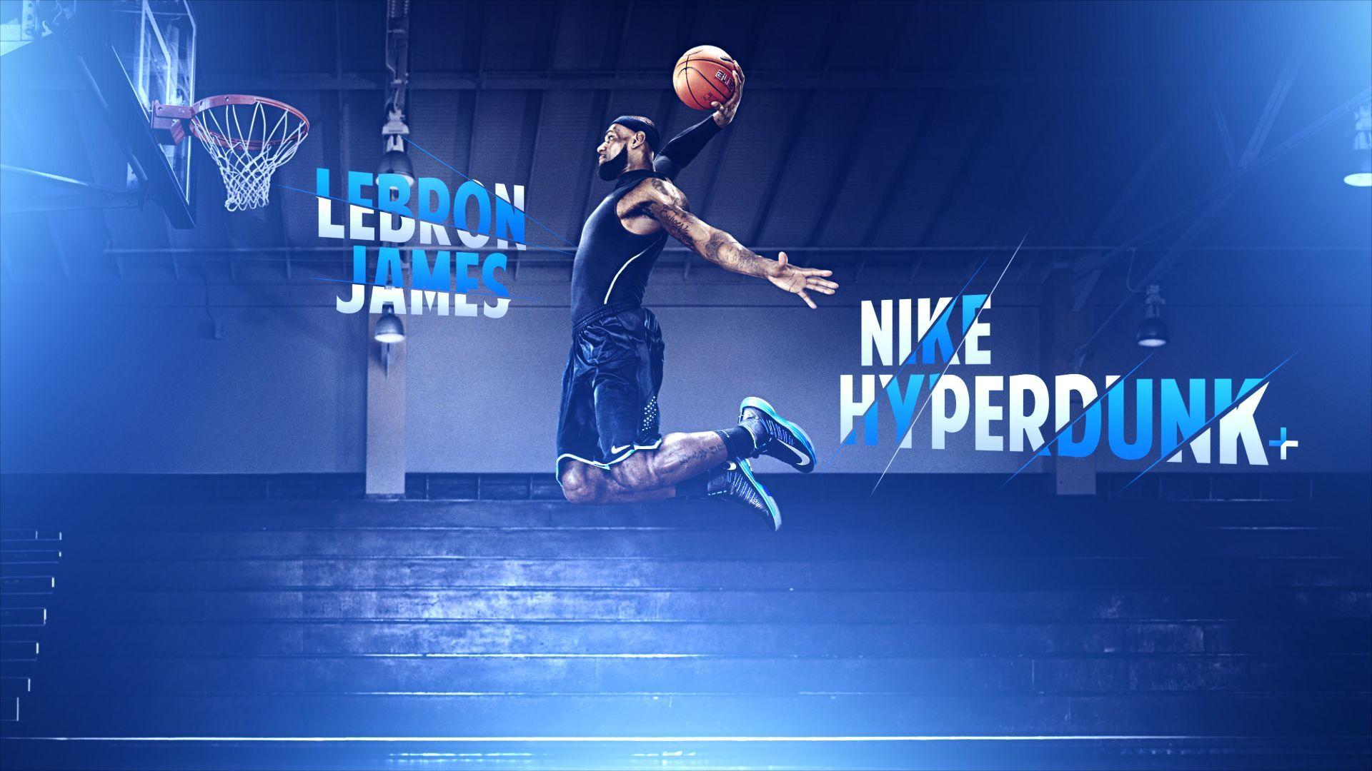 1920x1080 LeBron James Dunk Wallpaper HD